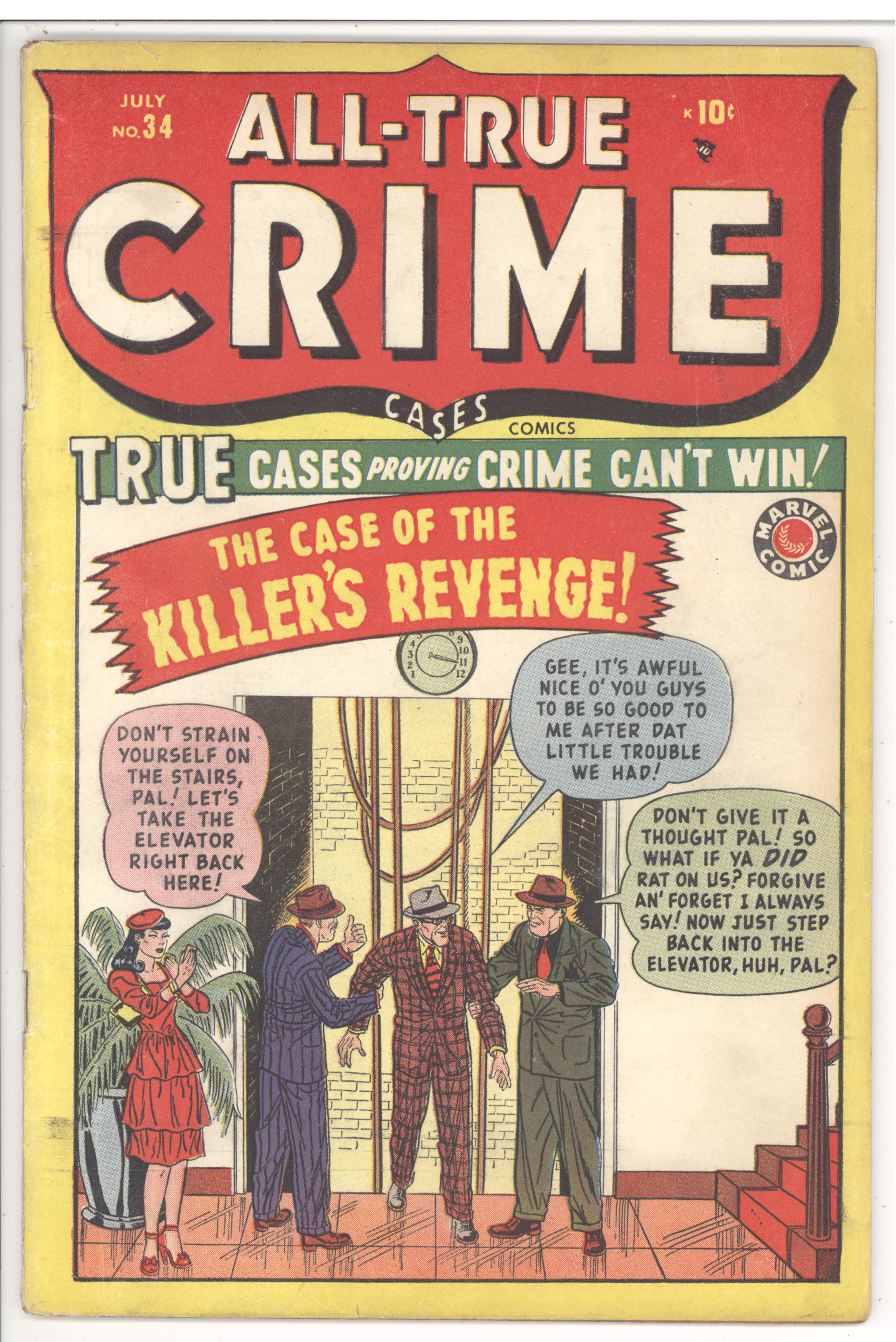 All-True Crime Cases Comics  #34