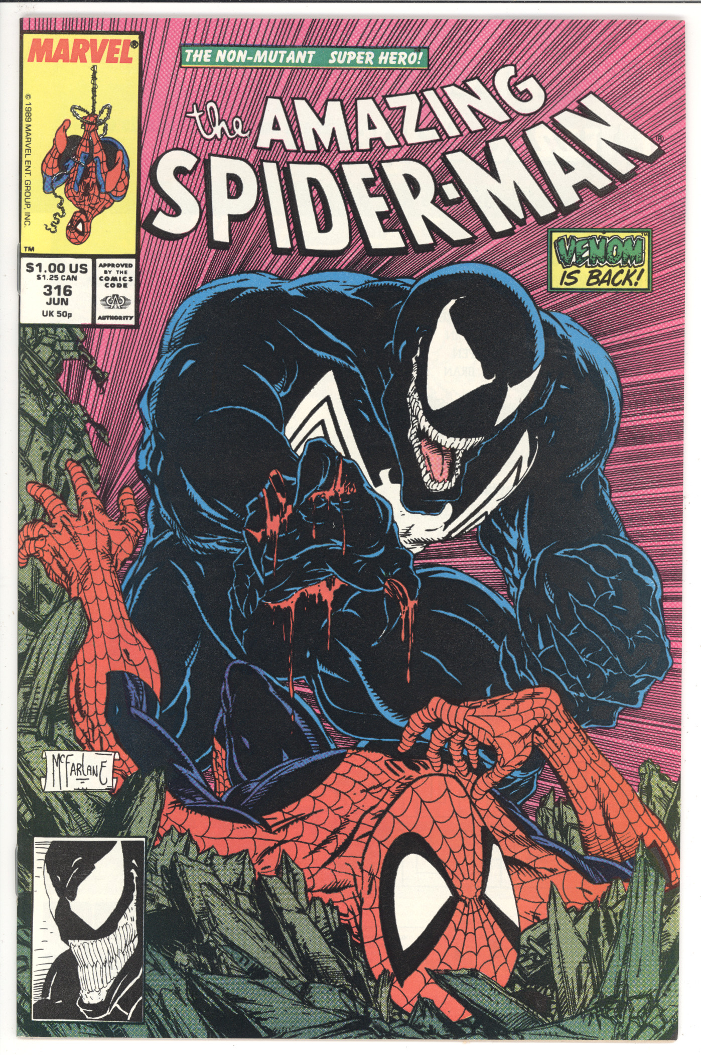 Amazing Spider-Man #316 front