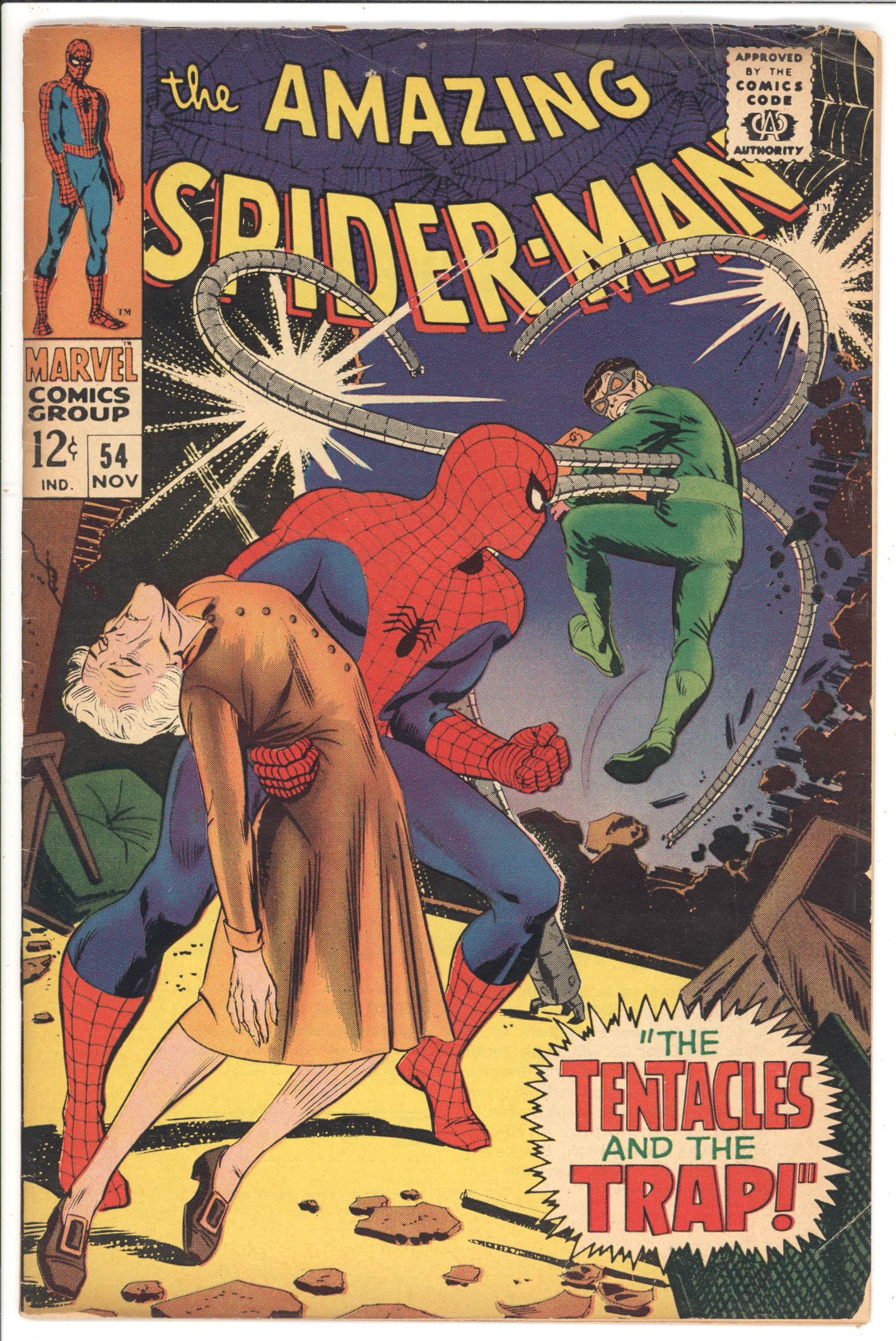 Amazing Spider-Man #54 front