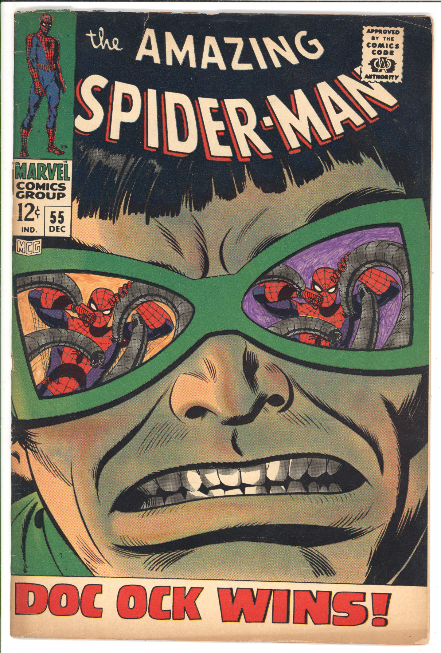 Amazing Spider-Man #55 front