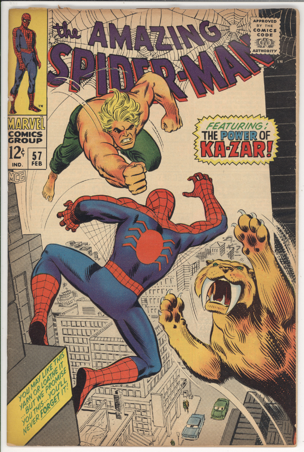 Amazing Spider-Man #57 front