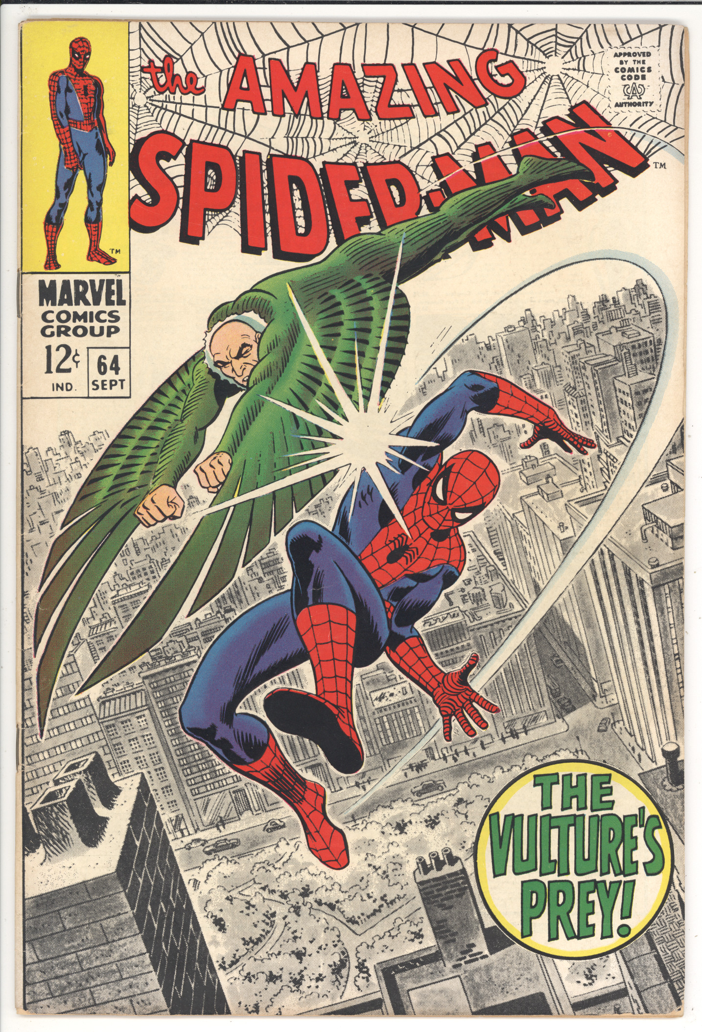 Amazing Spider-Man #64 front