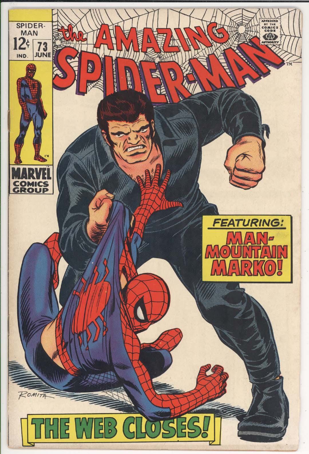 Amazing Spider-Man #73 front