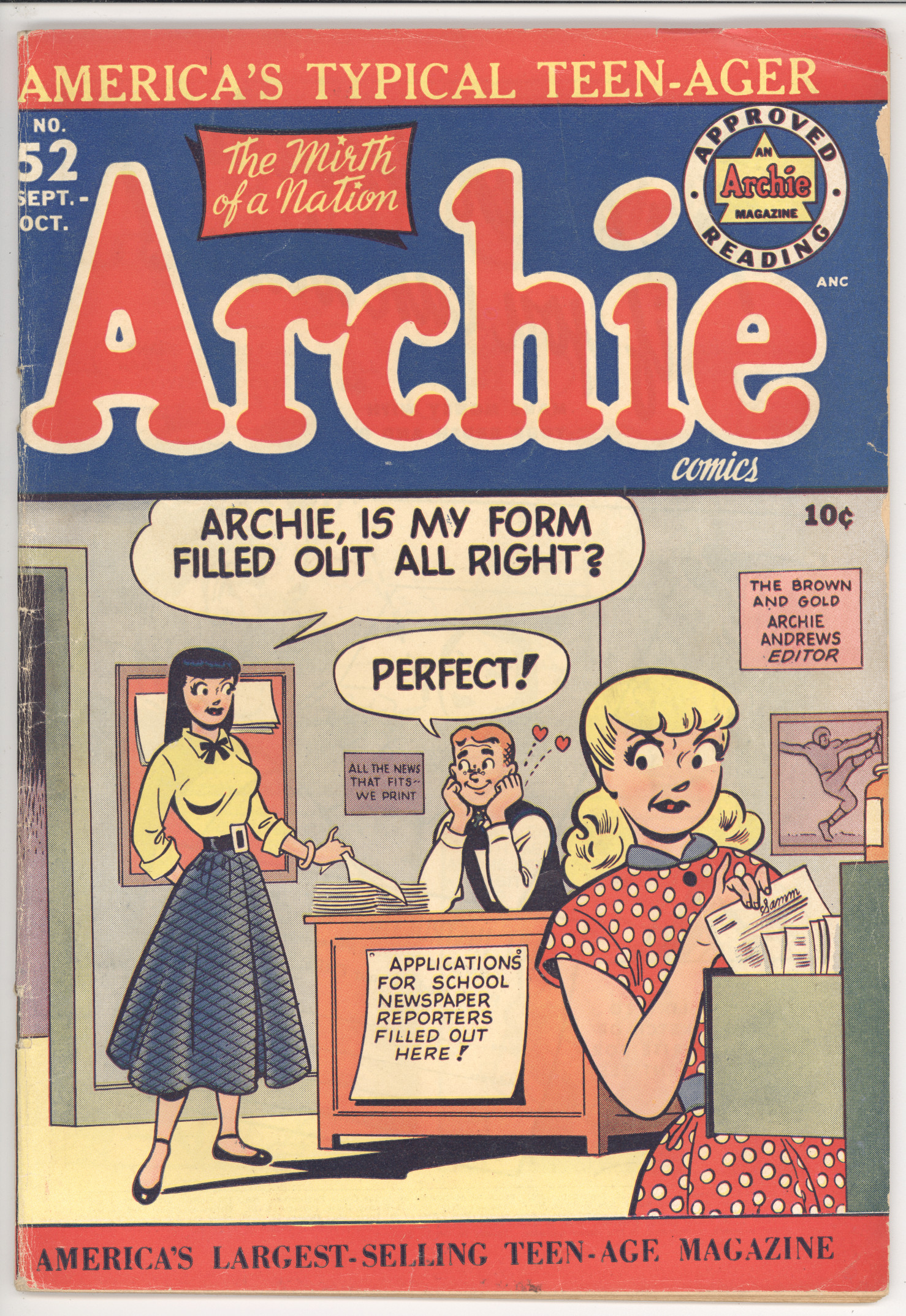 Archie Comics  #52