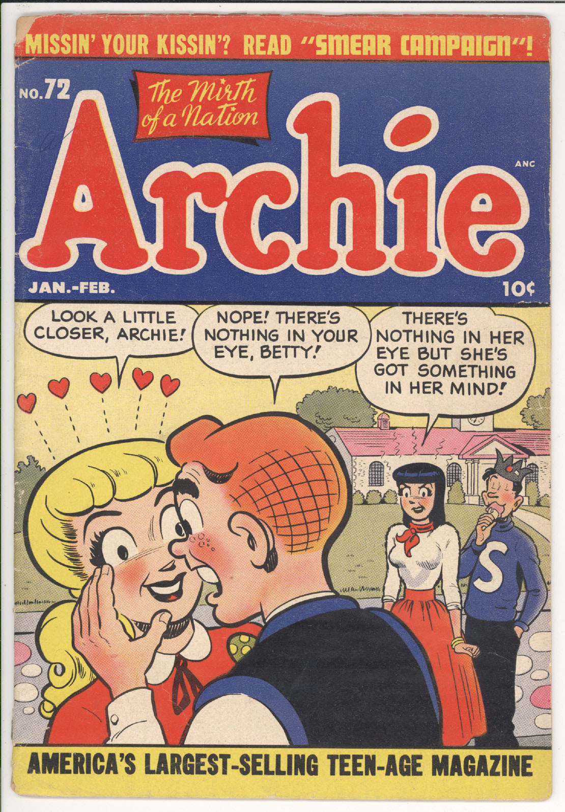 Archie Comics #72 front