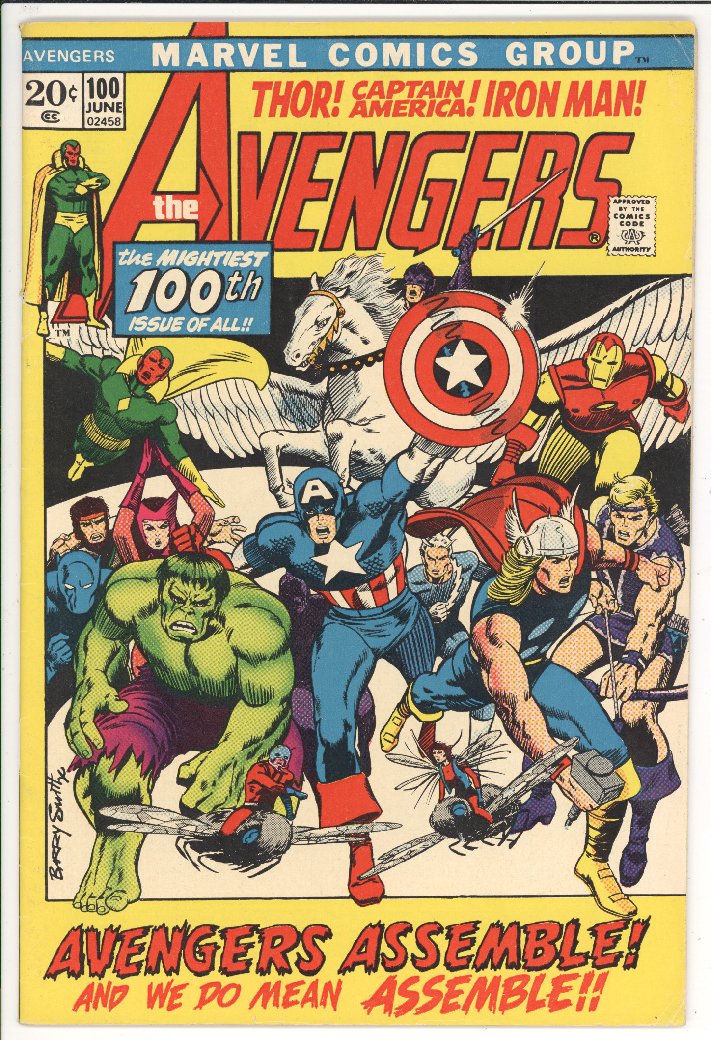 Avengers #100