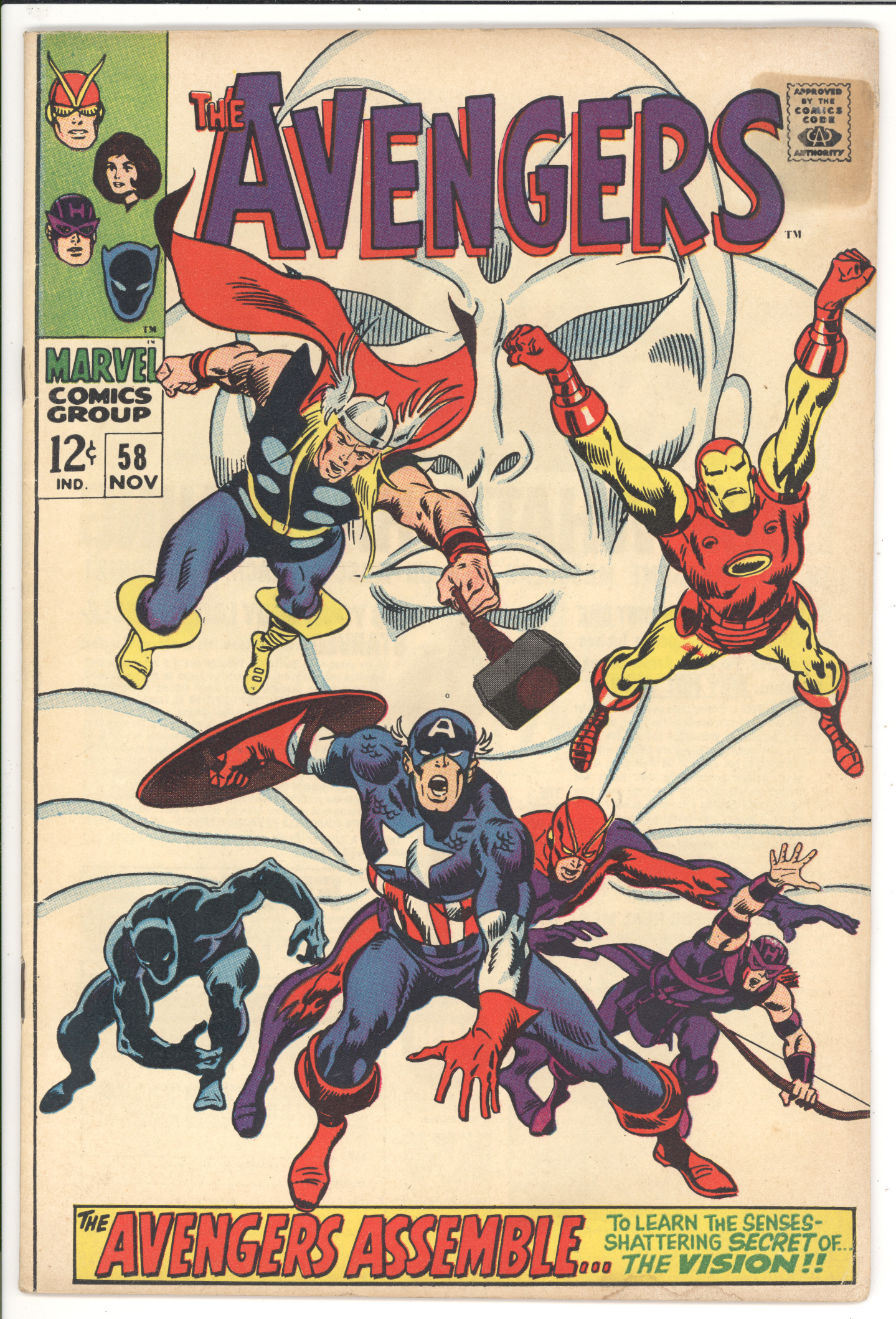 Avengers  #58