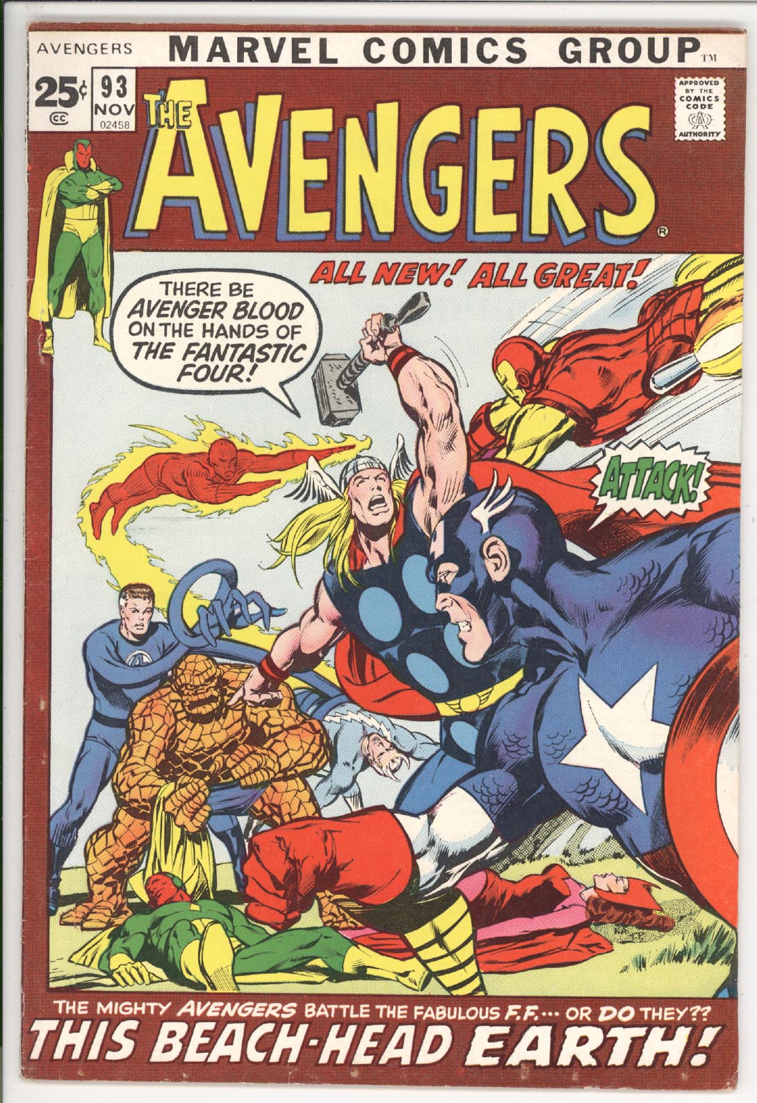 Avengers  #93