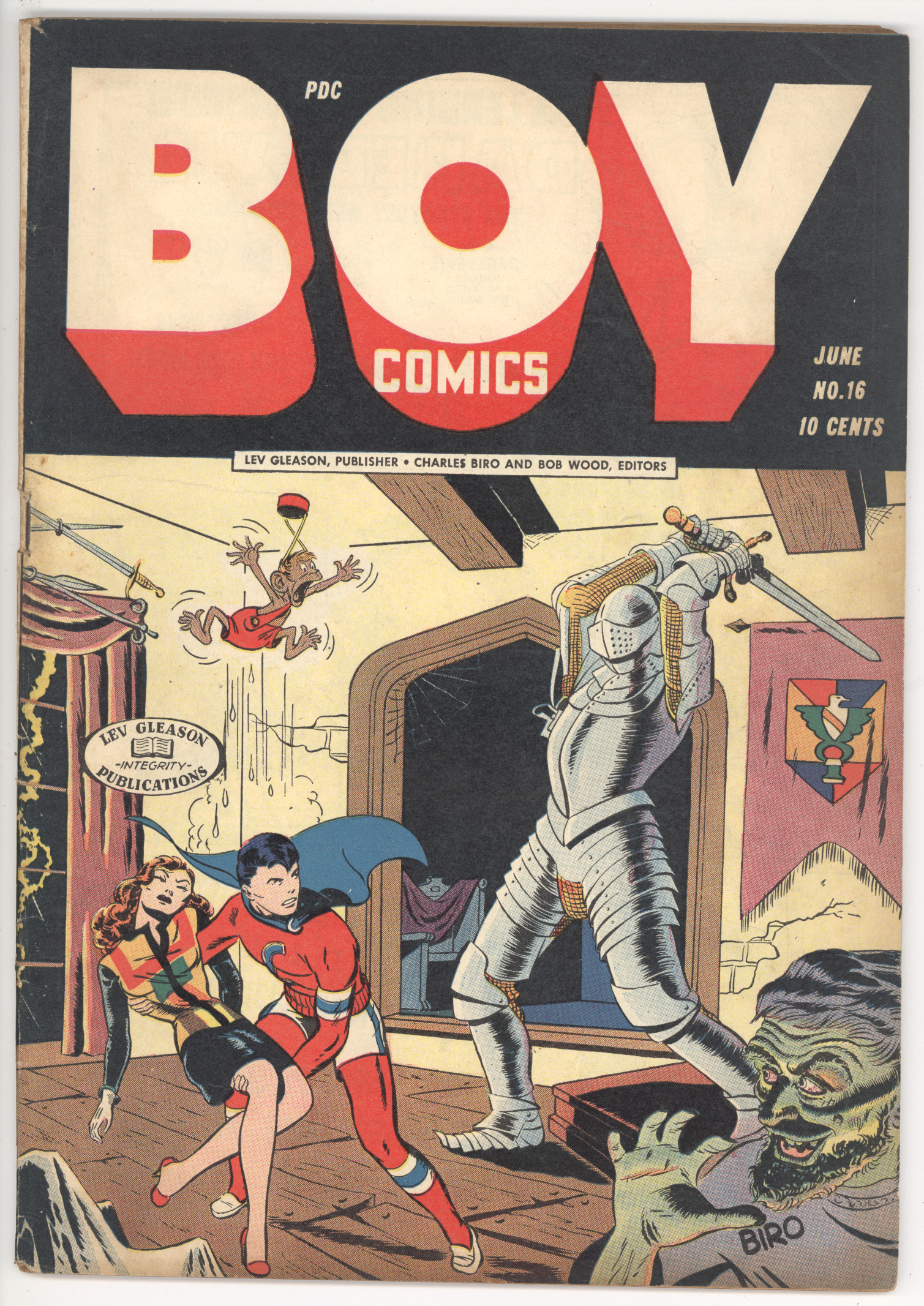 Boy Comics #16 front