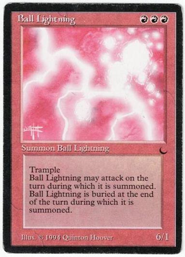 MTG - The Dark - Ball Lightning