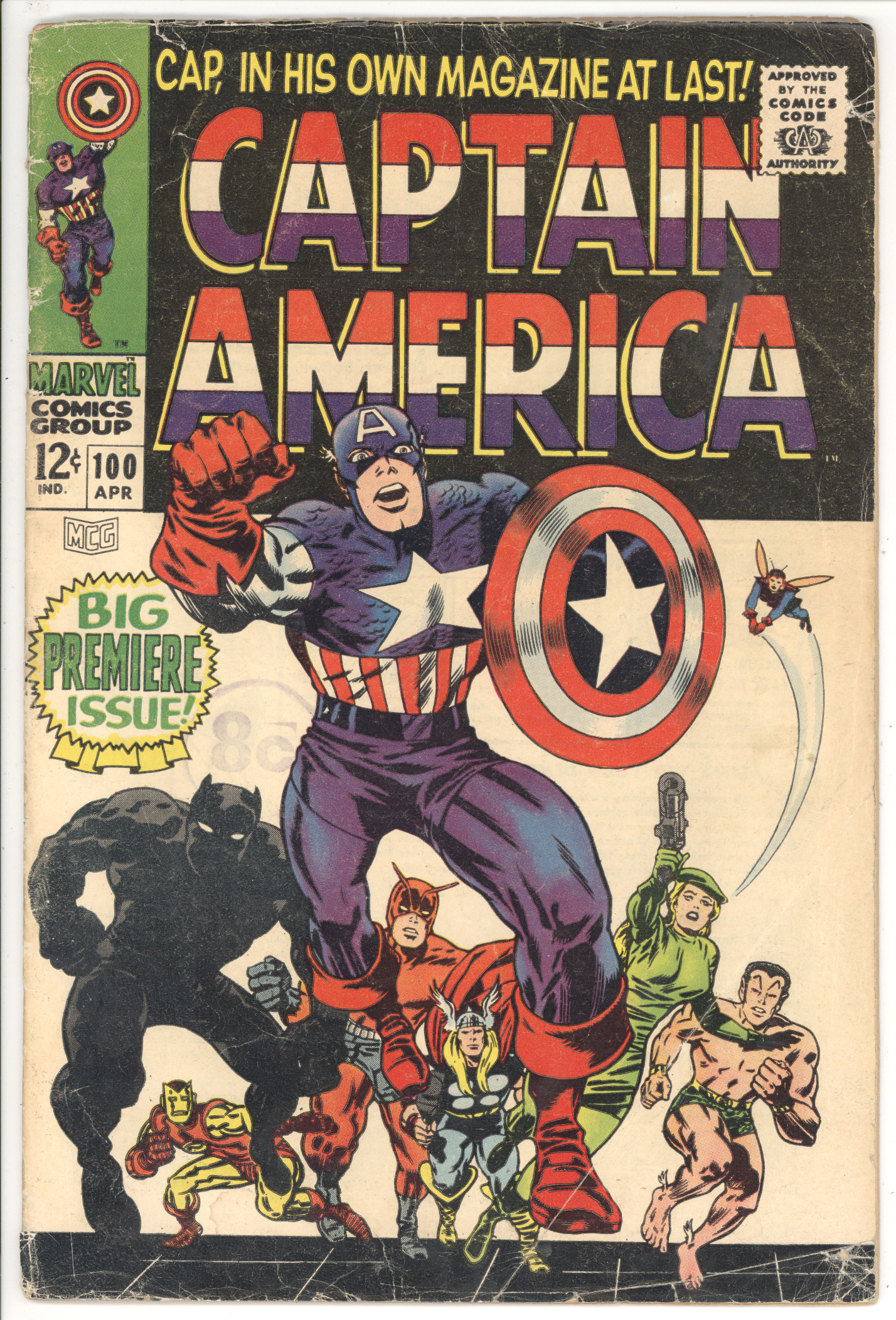 Captain America #100