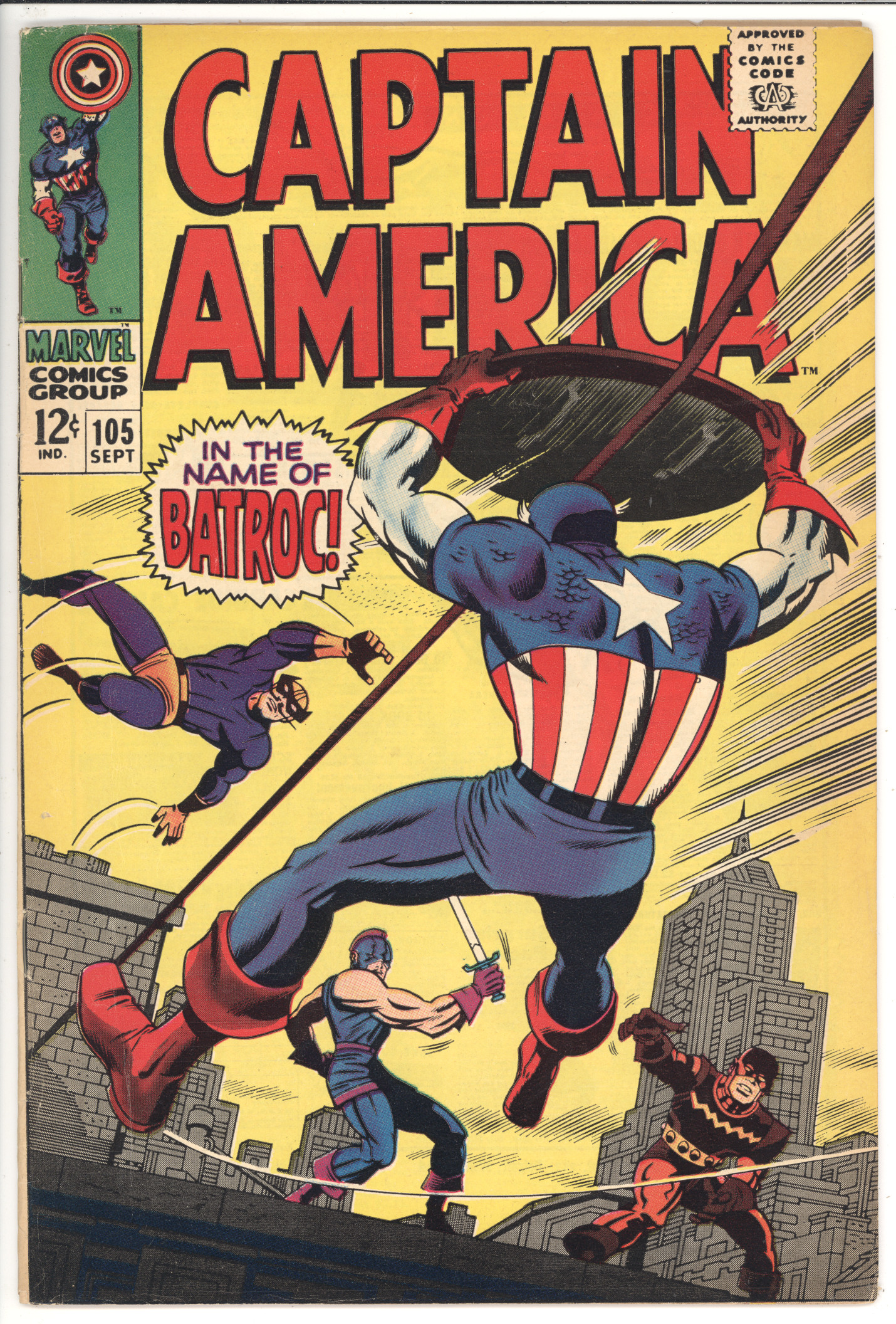 Captain America #105