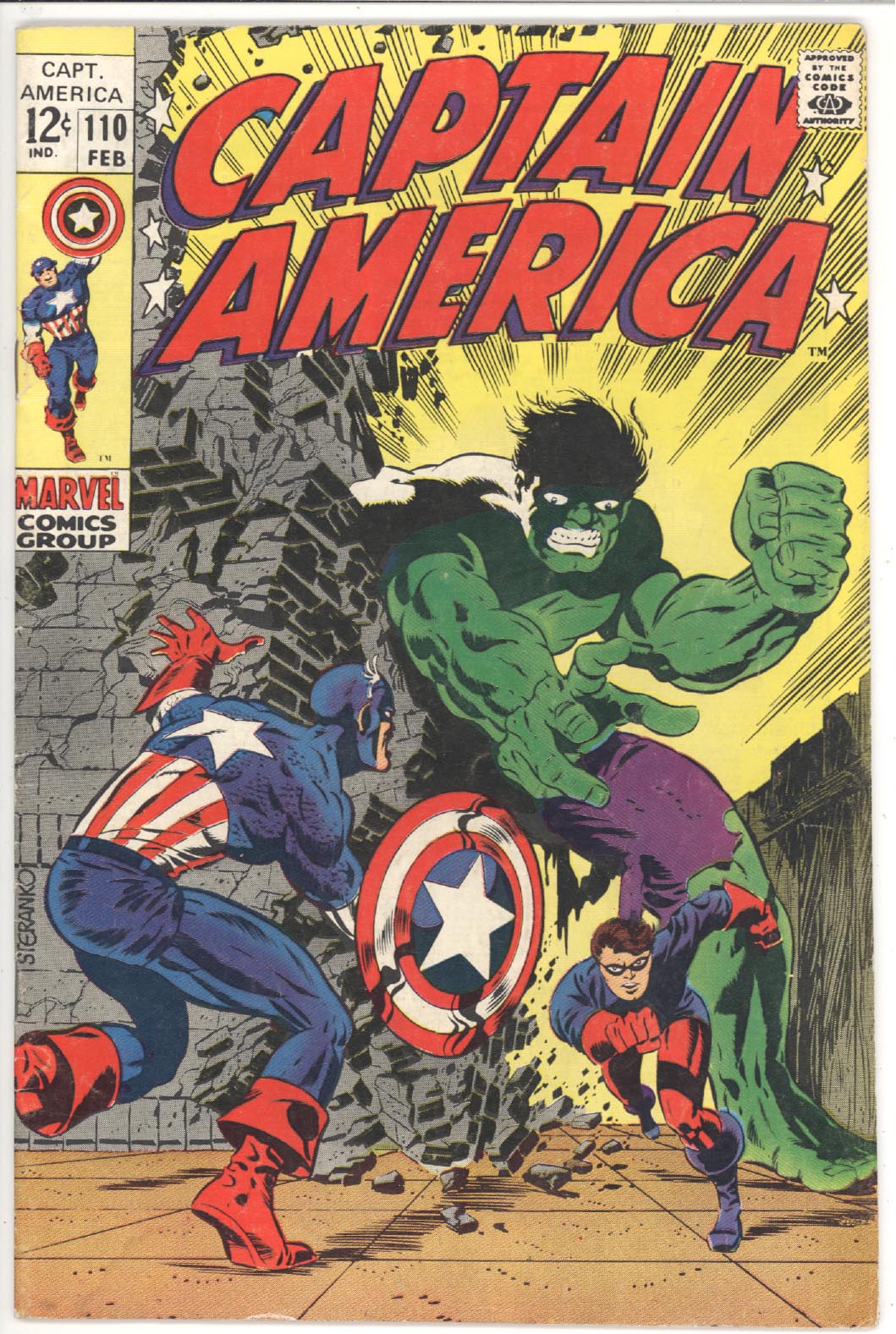 Captain America #110 front