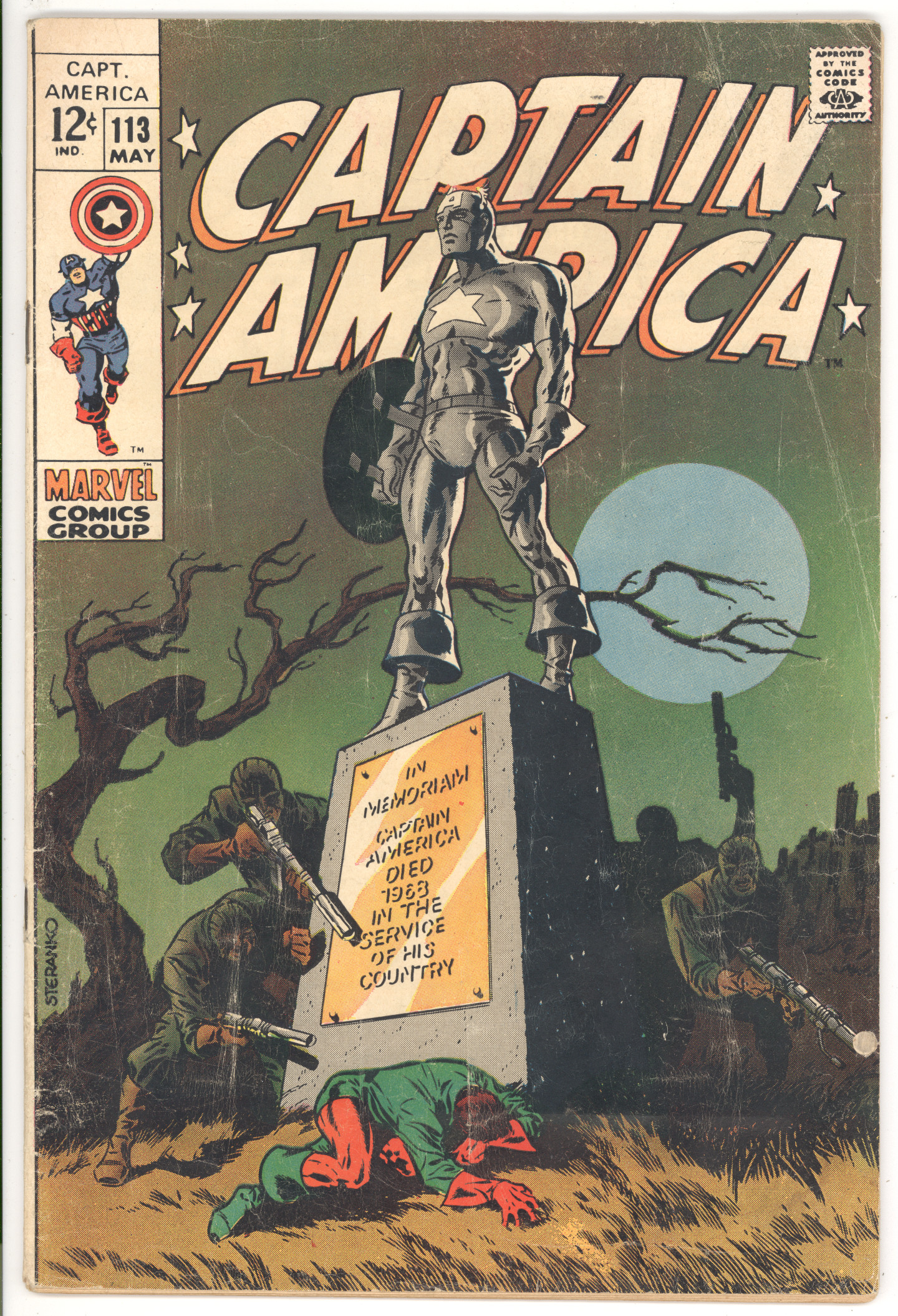 Captain America #113