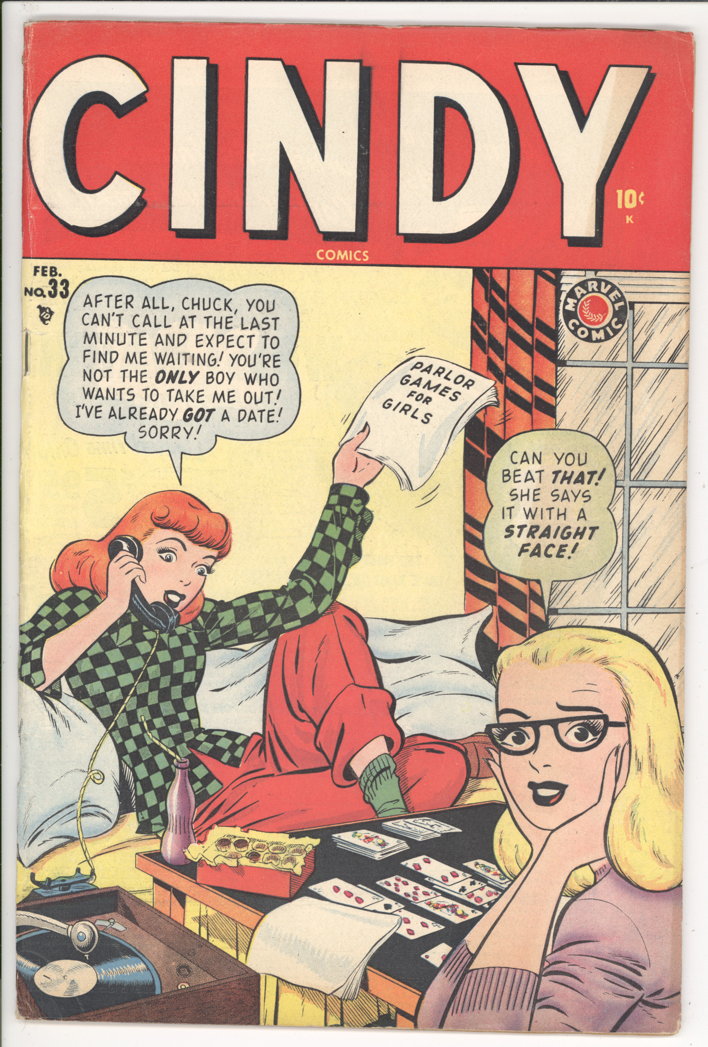 Cindy Comics #33 front