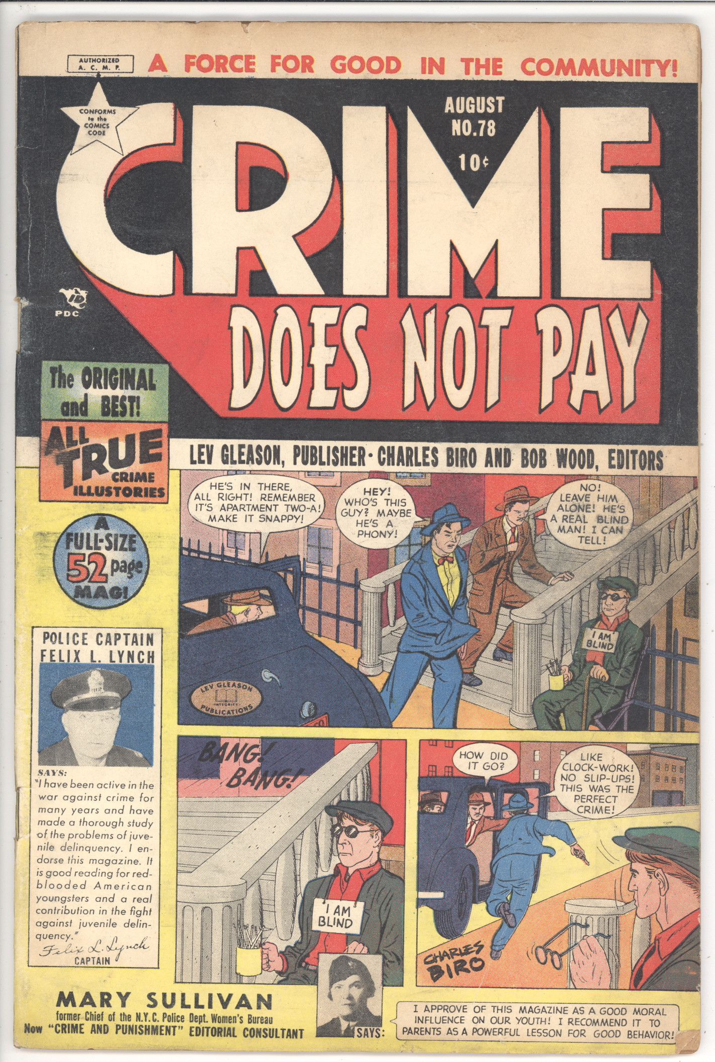 Crime Does Not Pay  #78