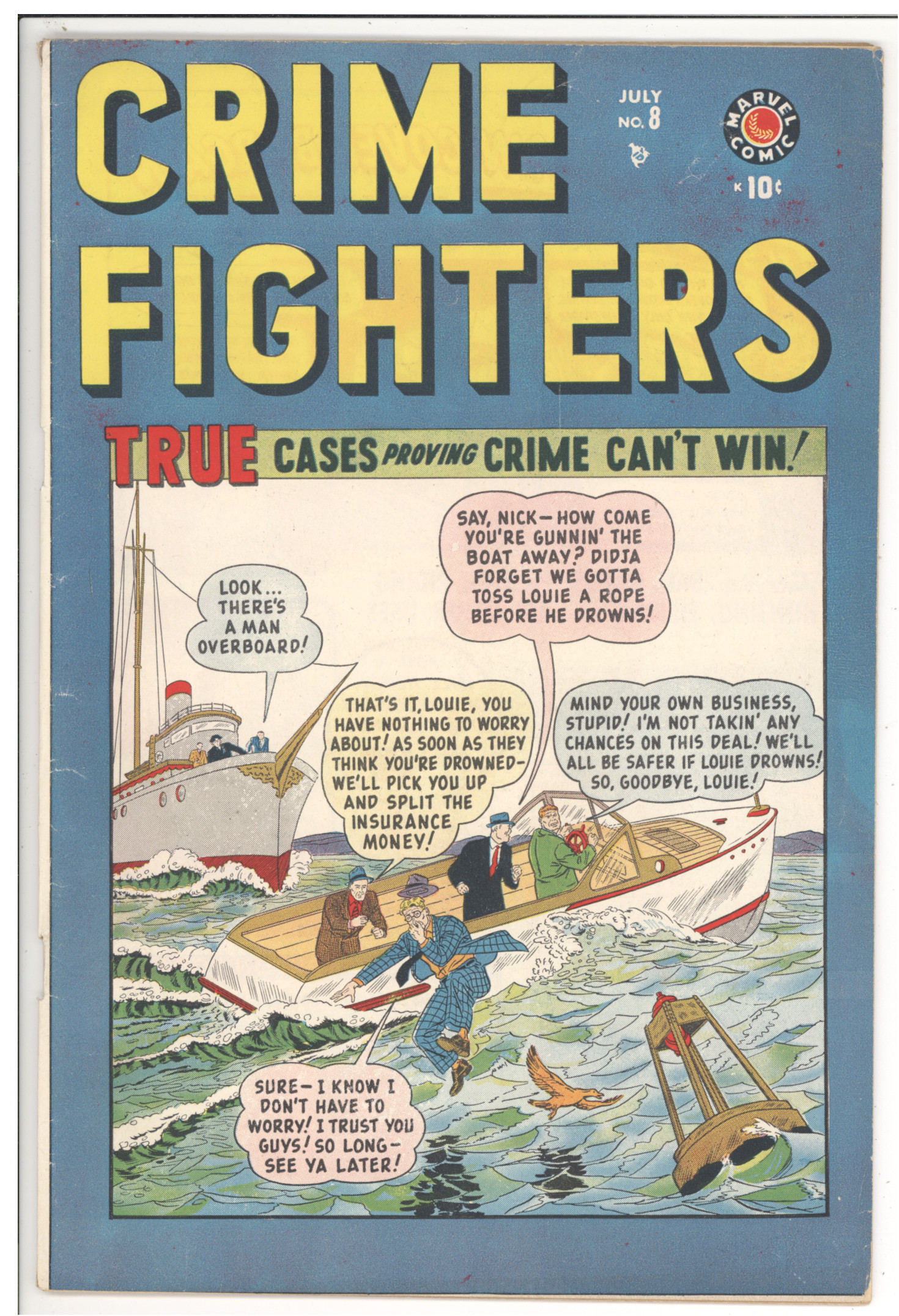 Crime Fighters #8 front