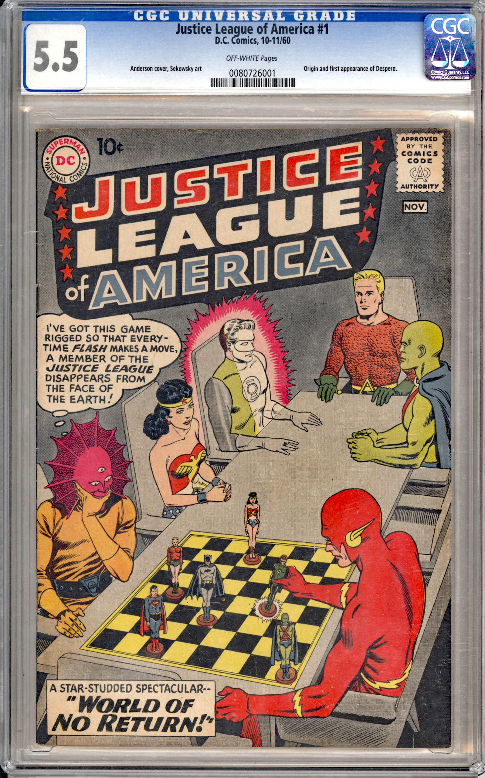 Justice League of America   #1