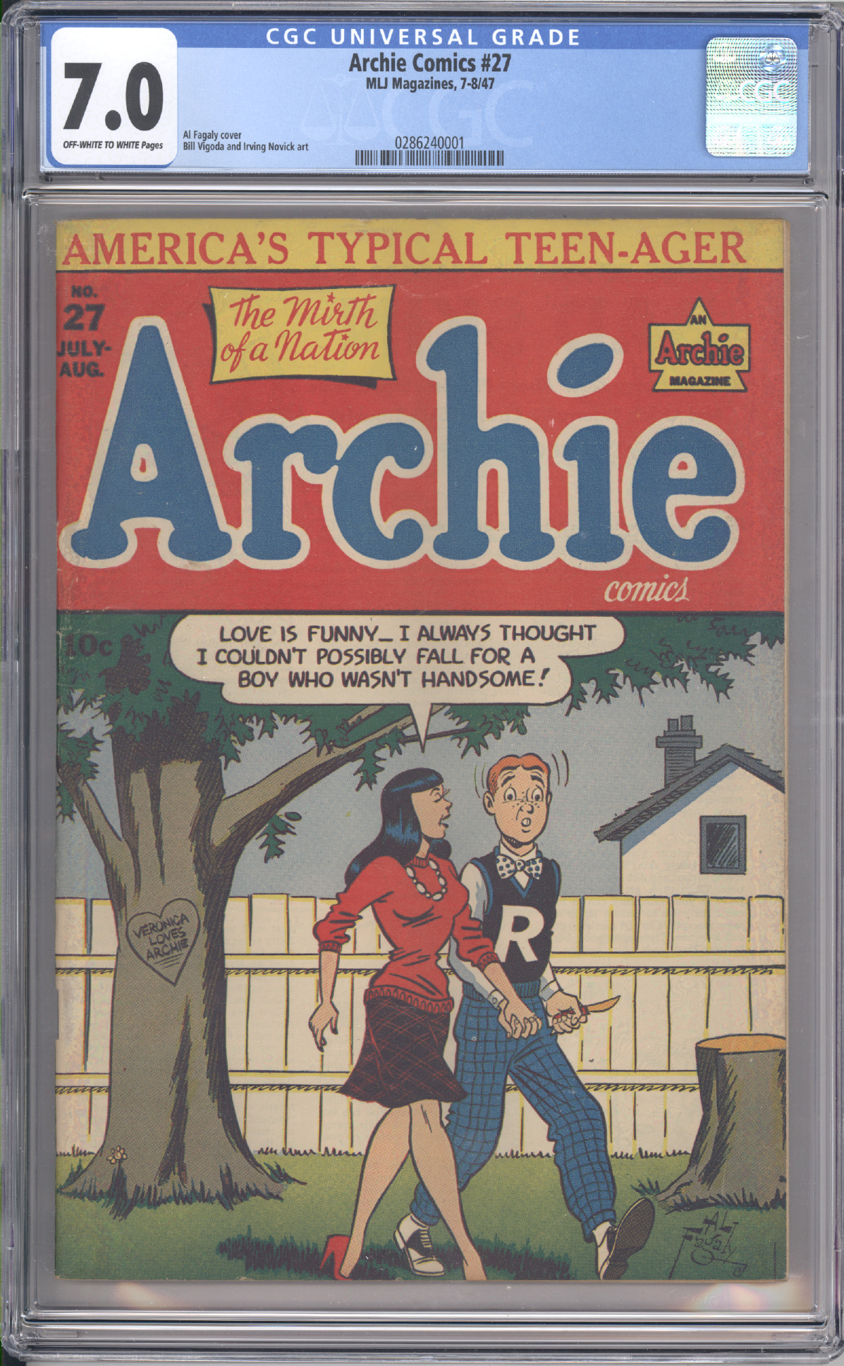 Archie Comics #27 front