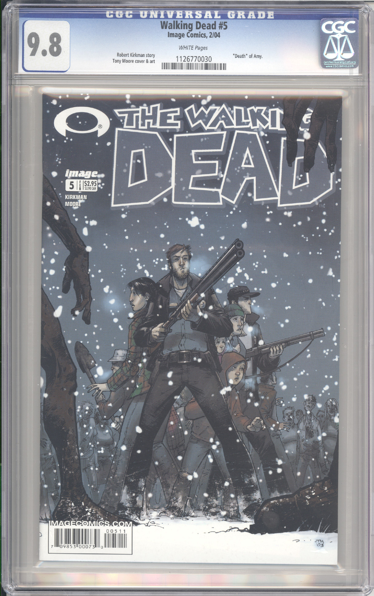 Walking Dead #5 front