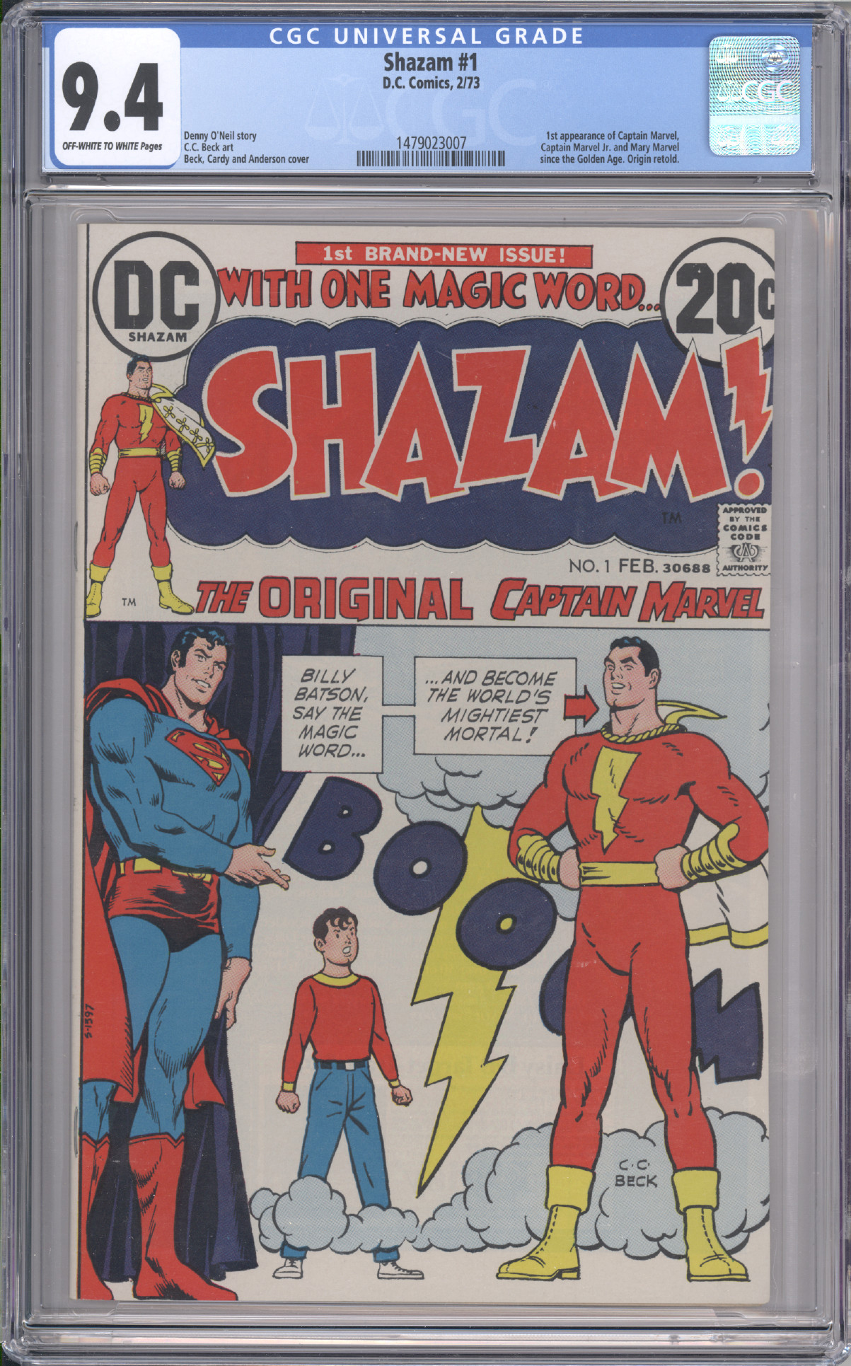 Shazam #1 front