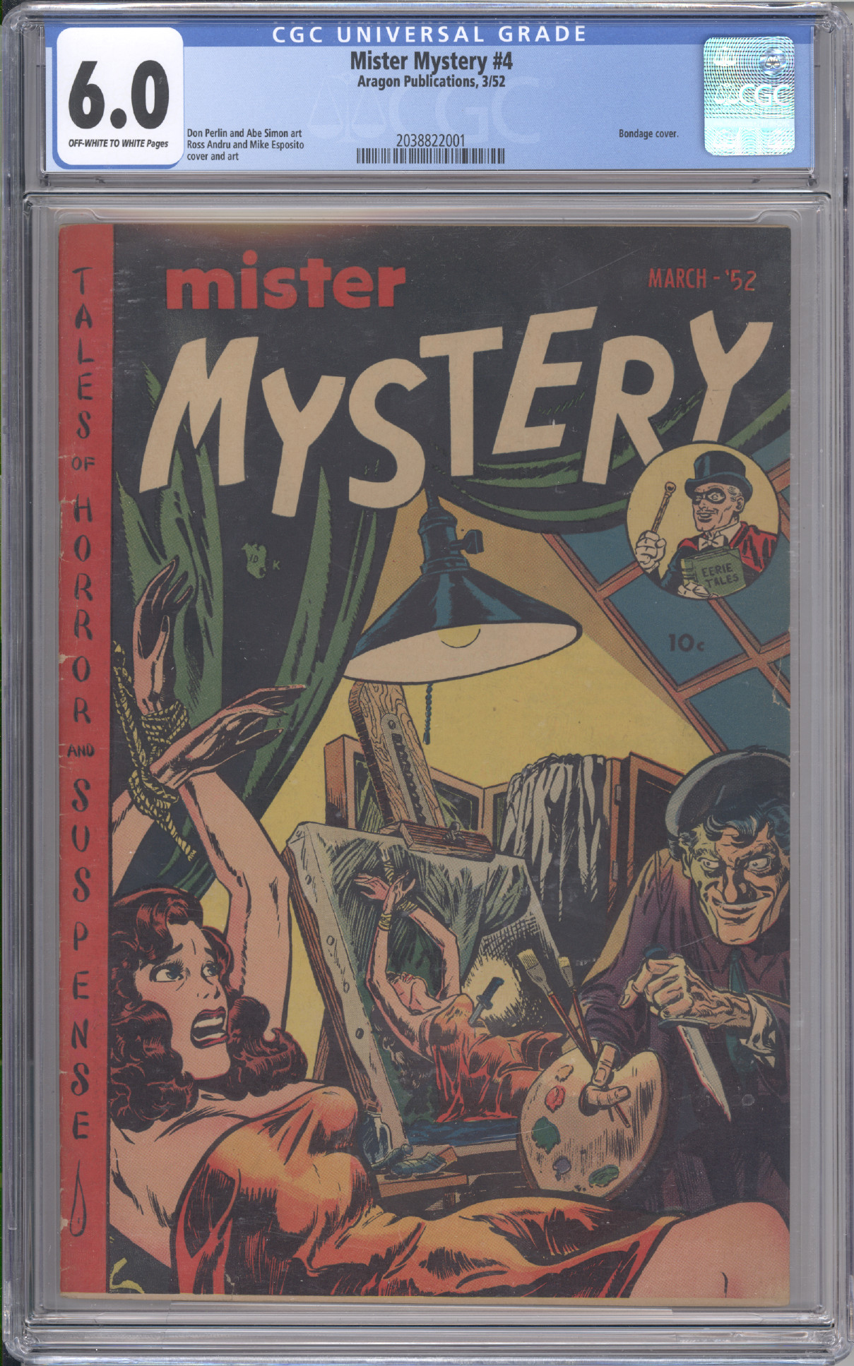 Mister Mystery #4 front