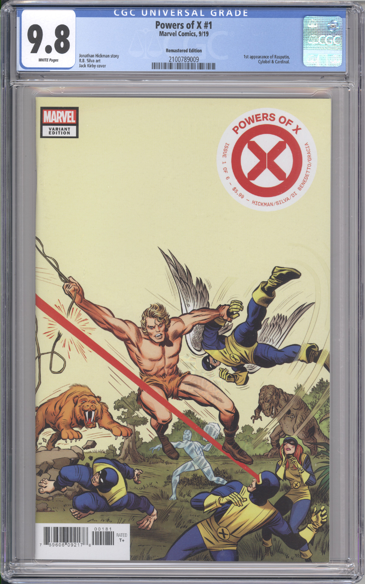 Powers of X #1 front