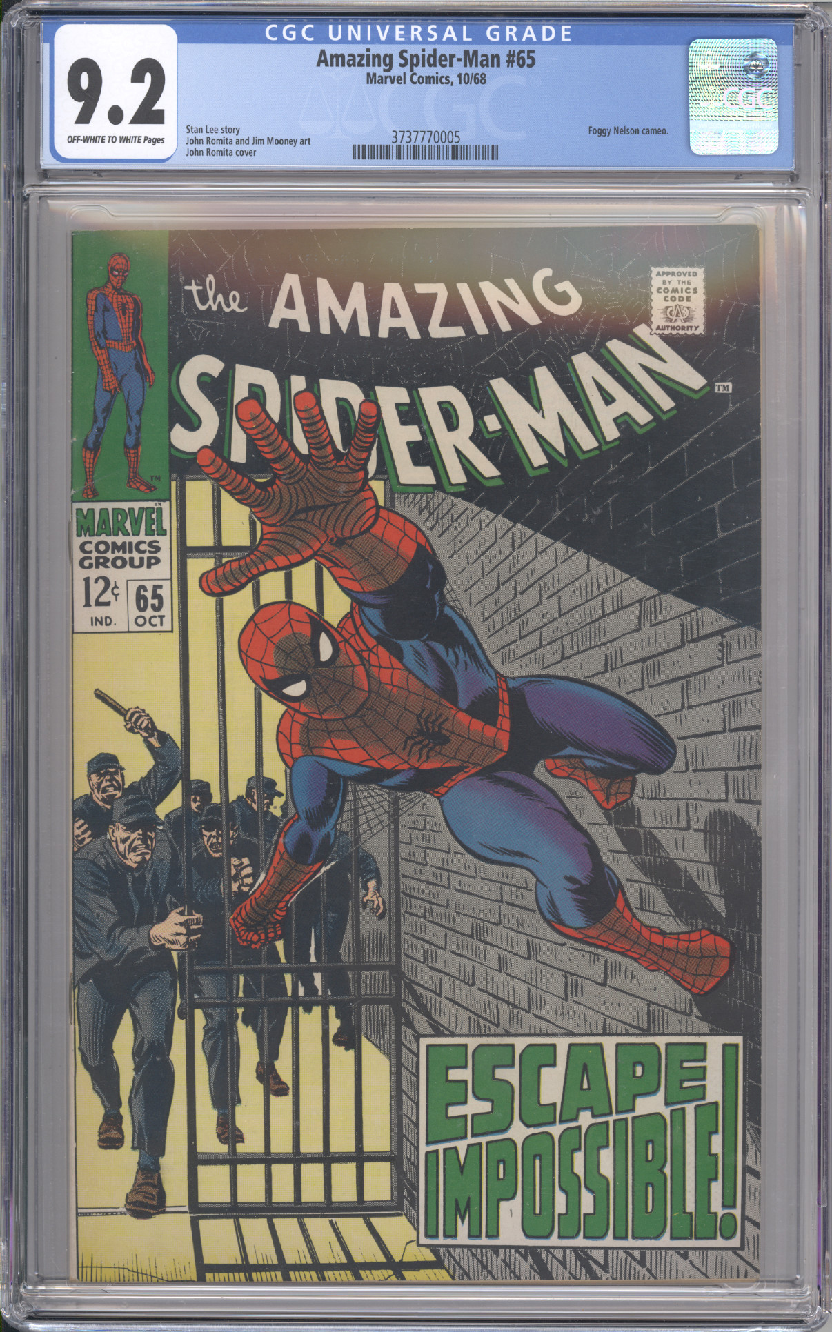 Amazing Spider-Man #65 front