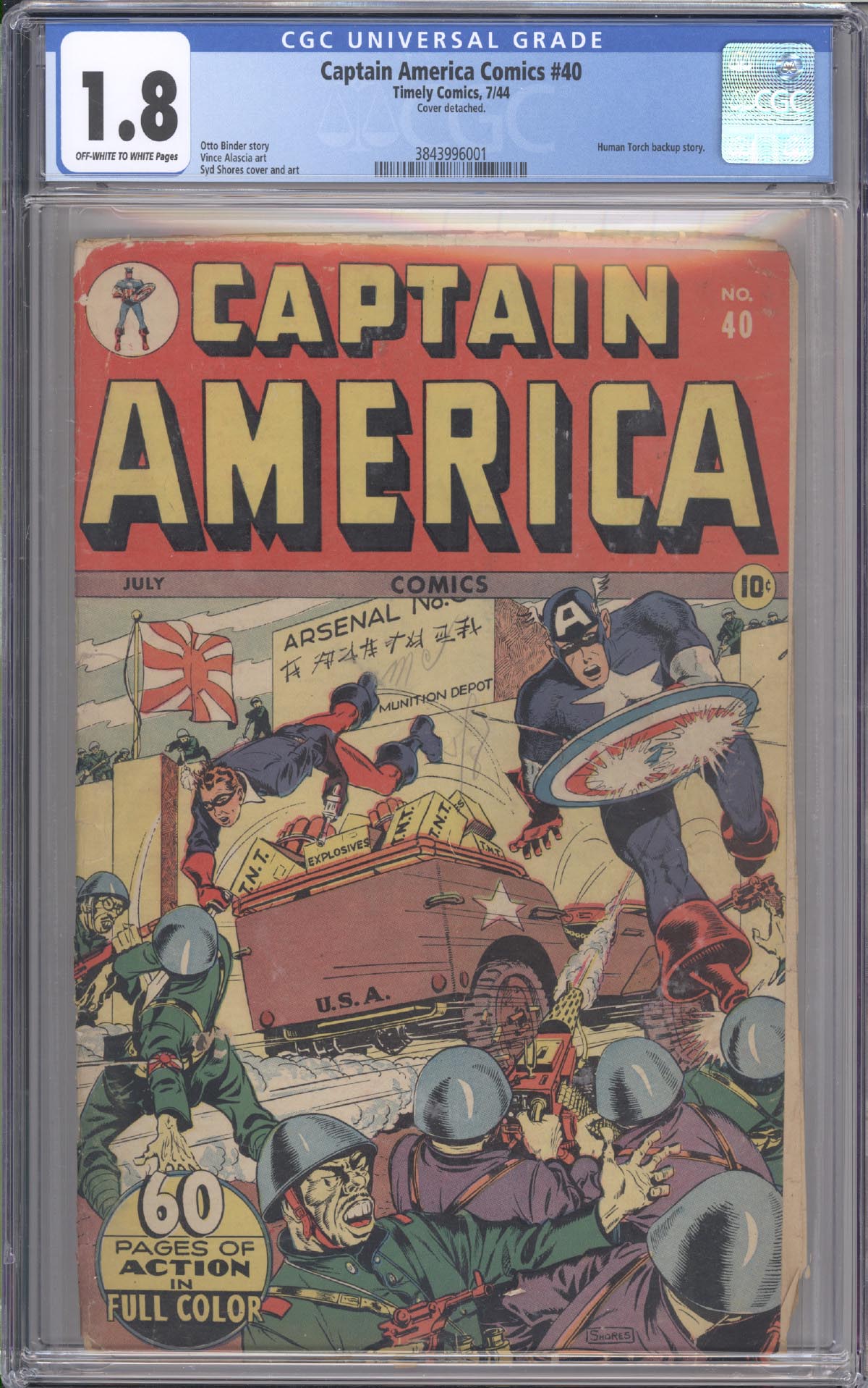 Captain America Comics  #40