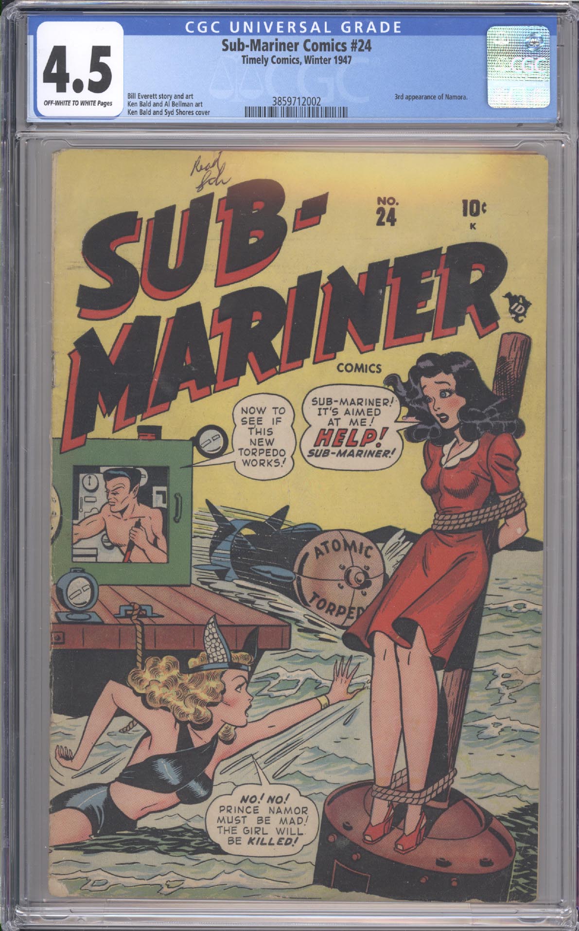 Sub-Mariner Comics  #24