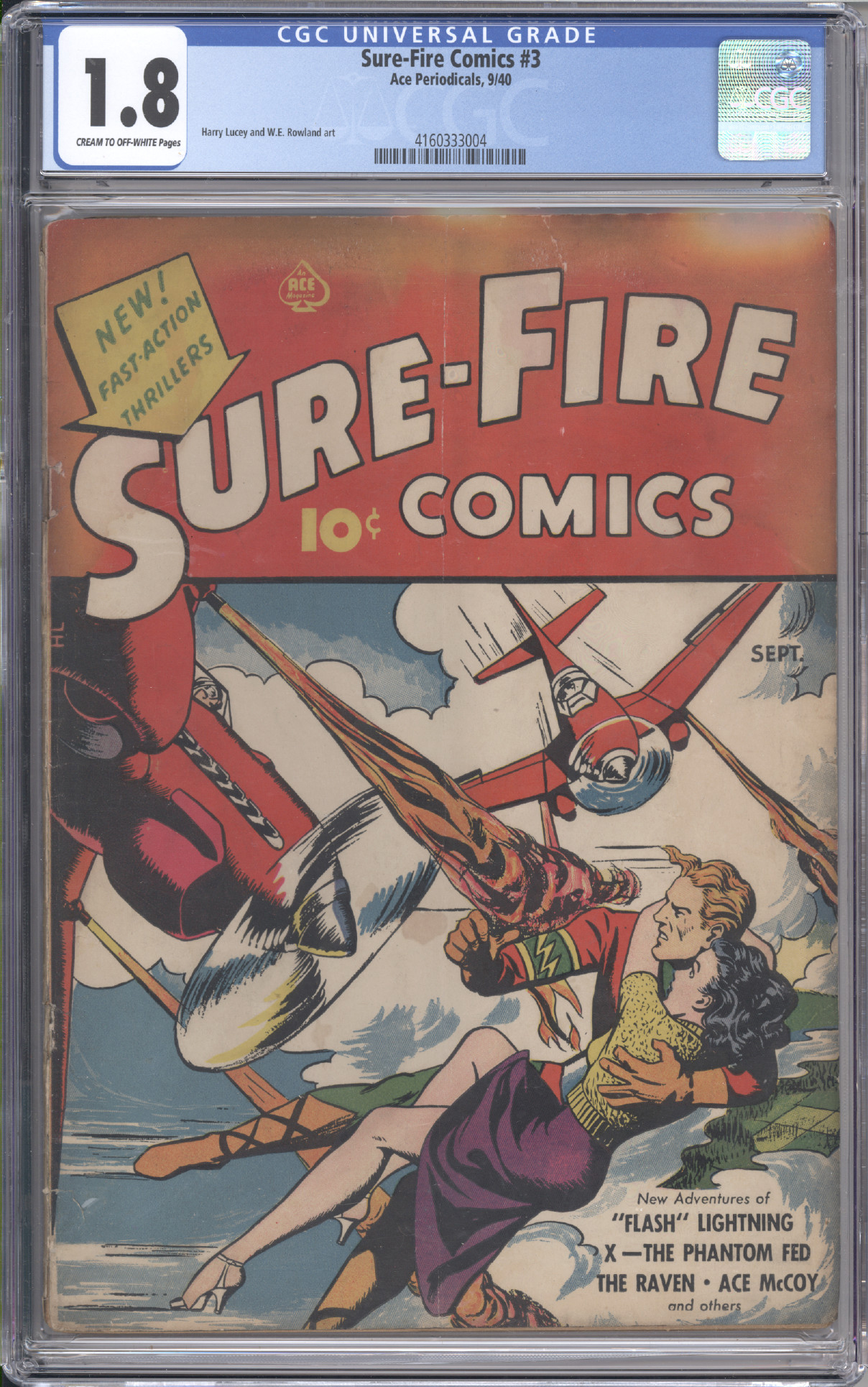 Sure-Fire Comics   #3 front