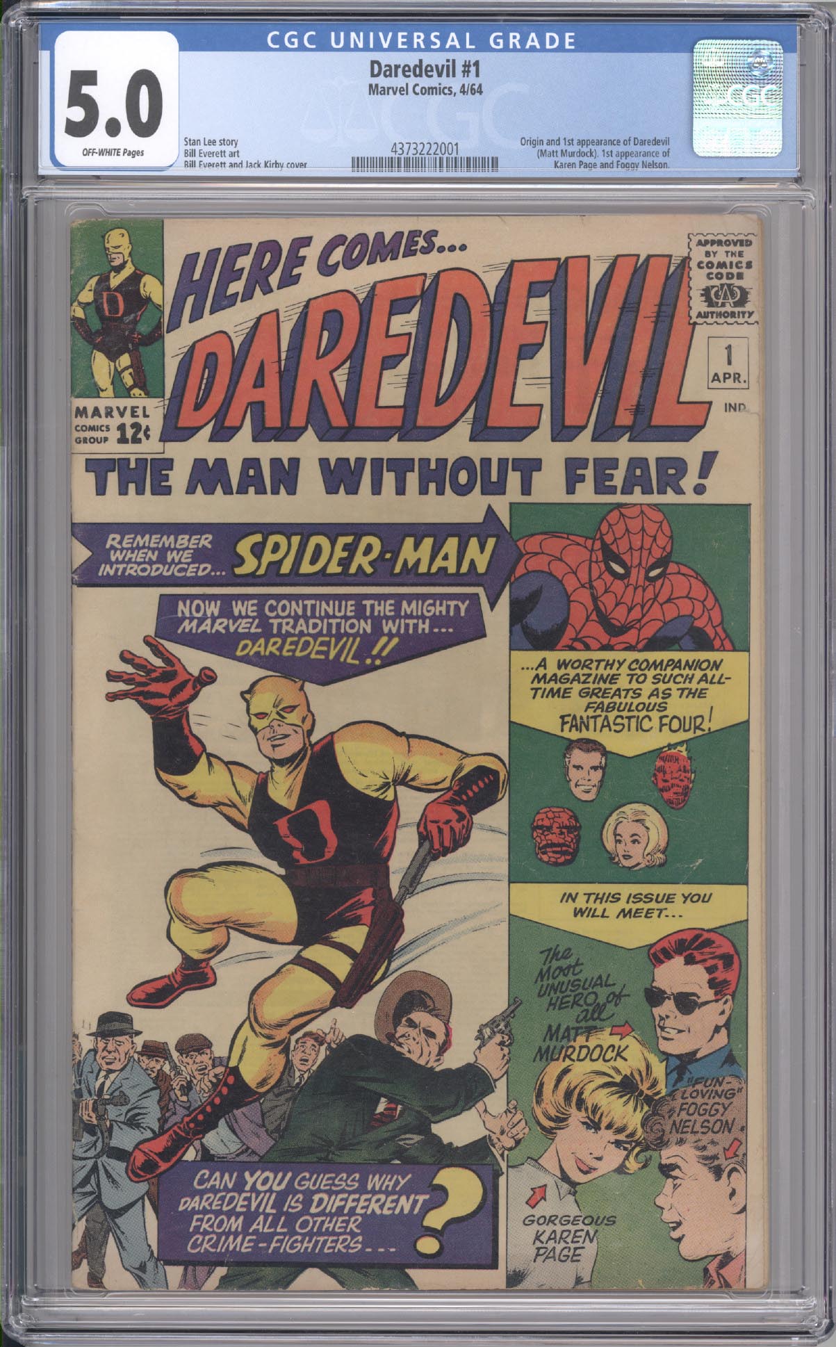 Daredevil #1 front