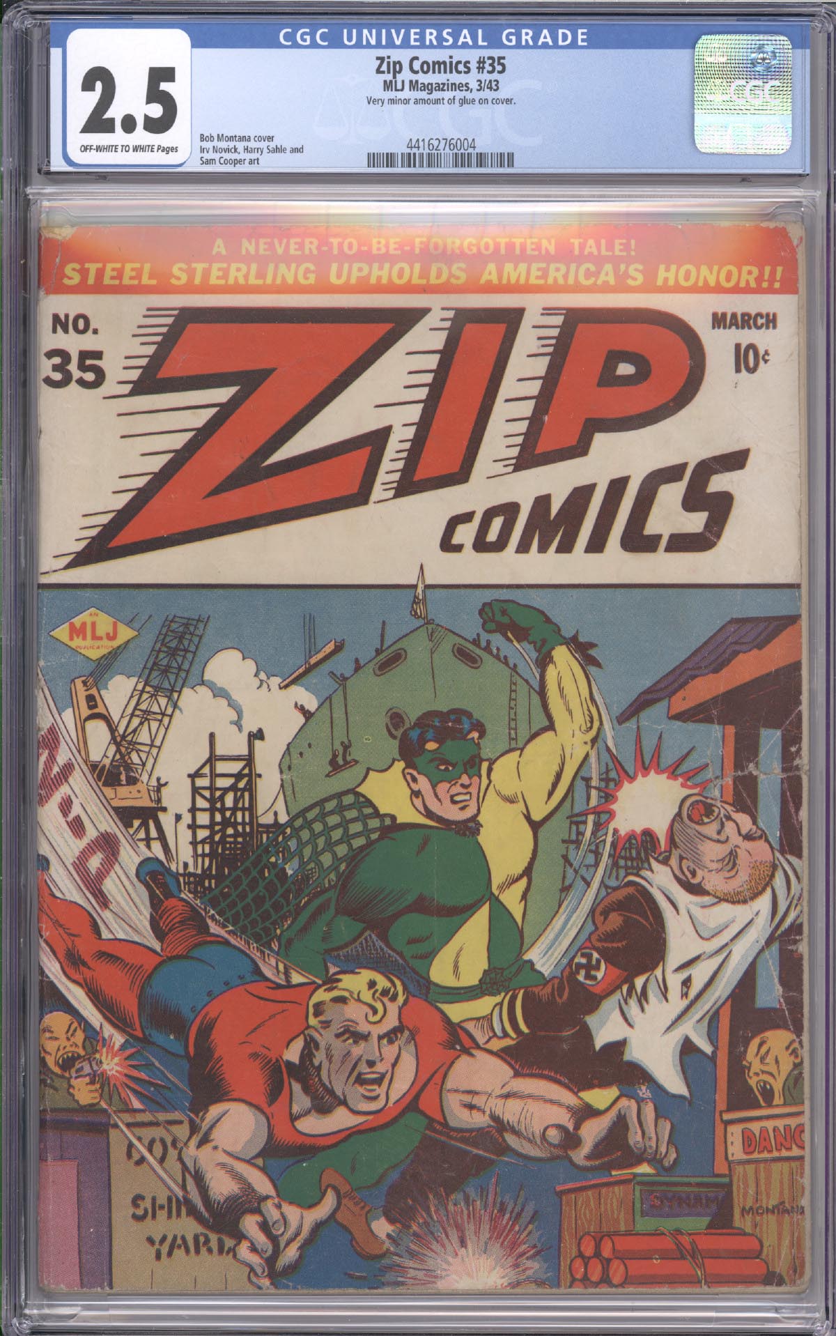 Zip Comics  #35