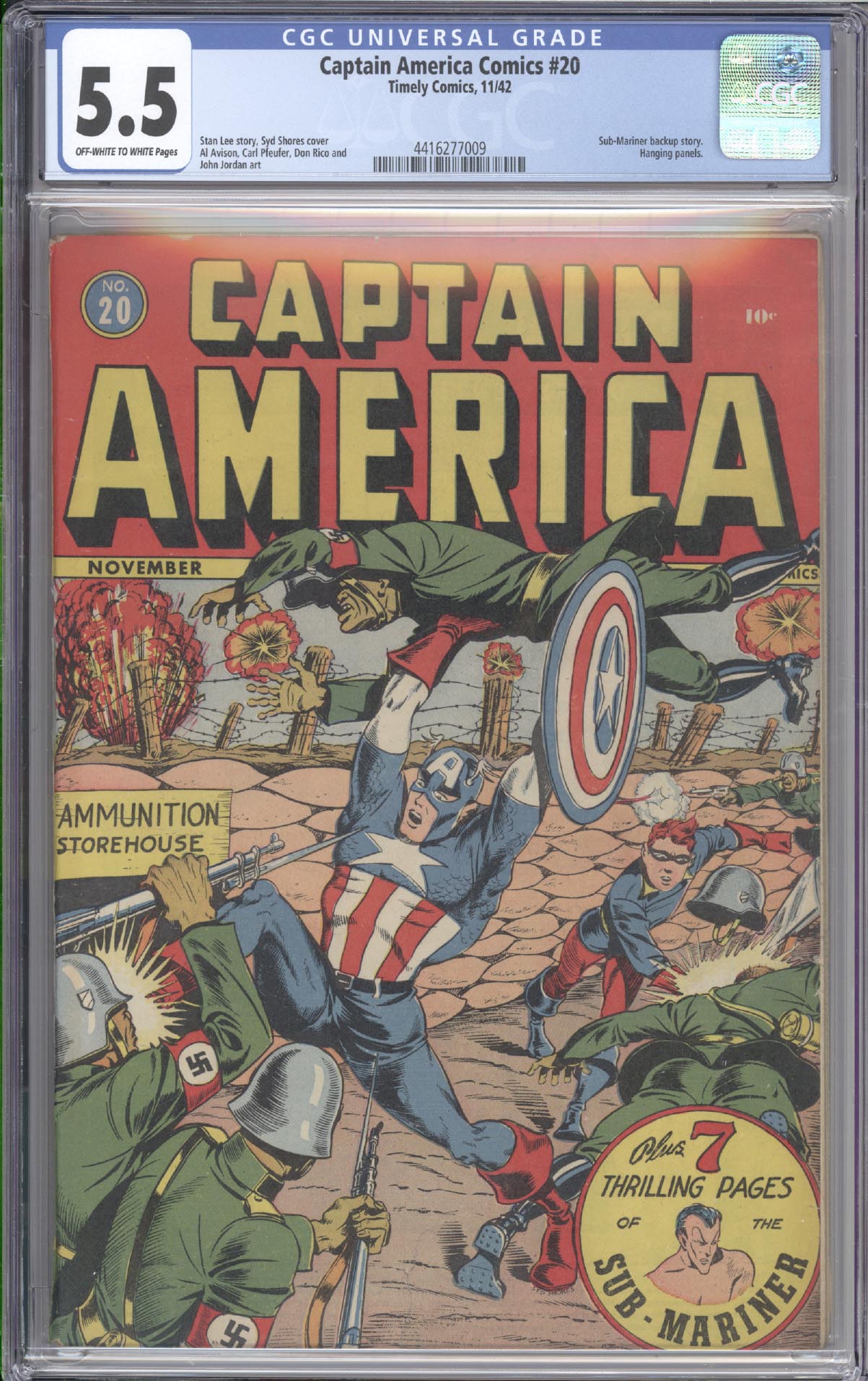 Captain America Comics  #20