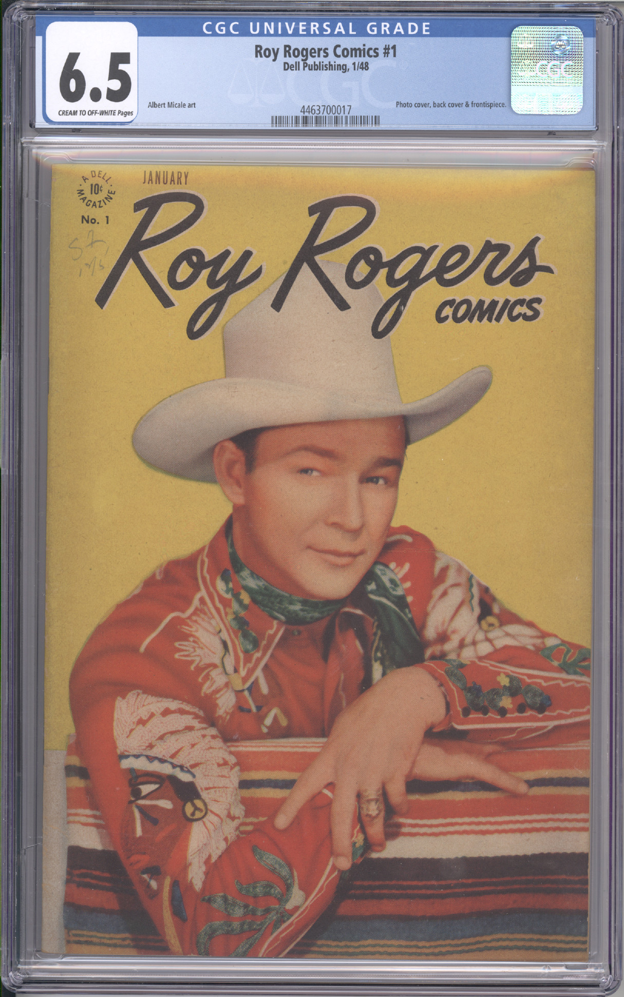 Roy Rogers Comics #1 front