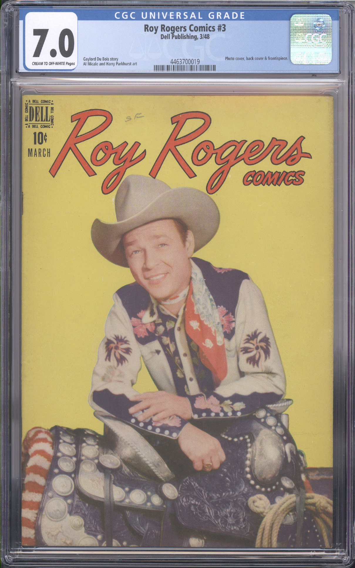 Roy Rogers Comics #3 front