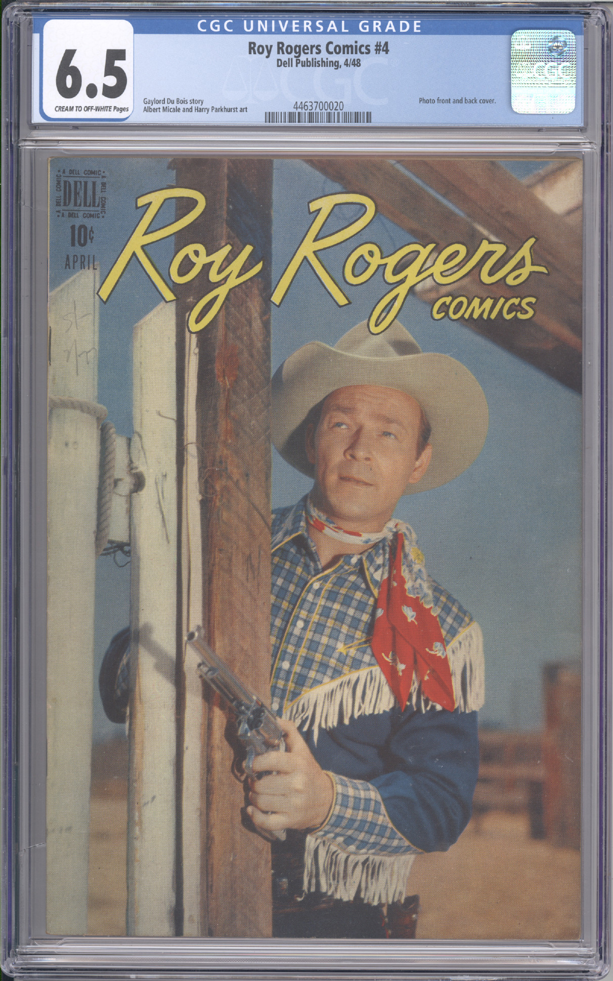 Roy Rogers Comics #4 front