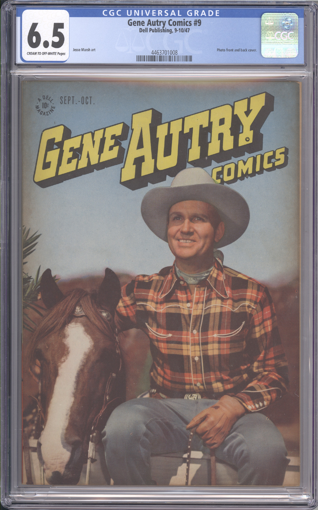 Gene Autry Comics #9 front