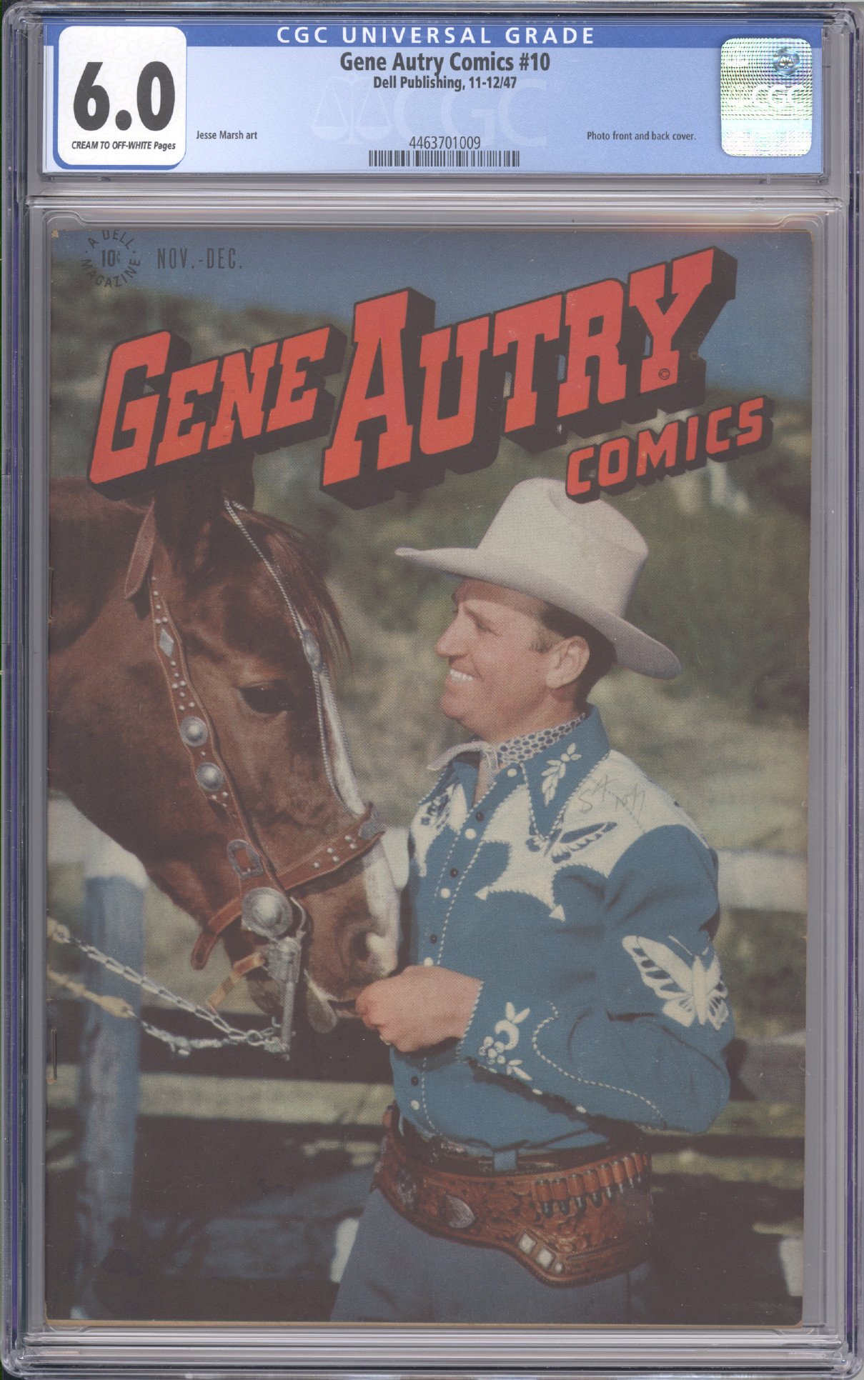 Gene Autry Comics #10 front