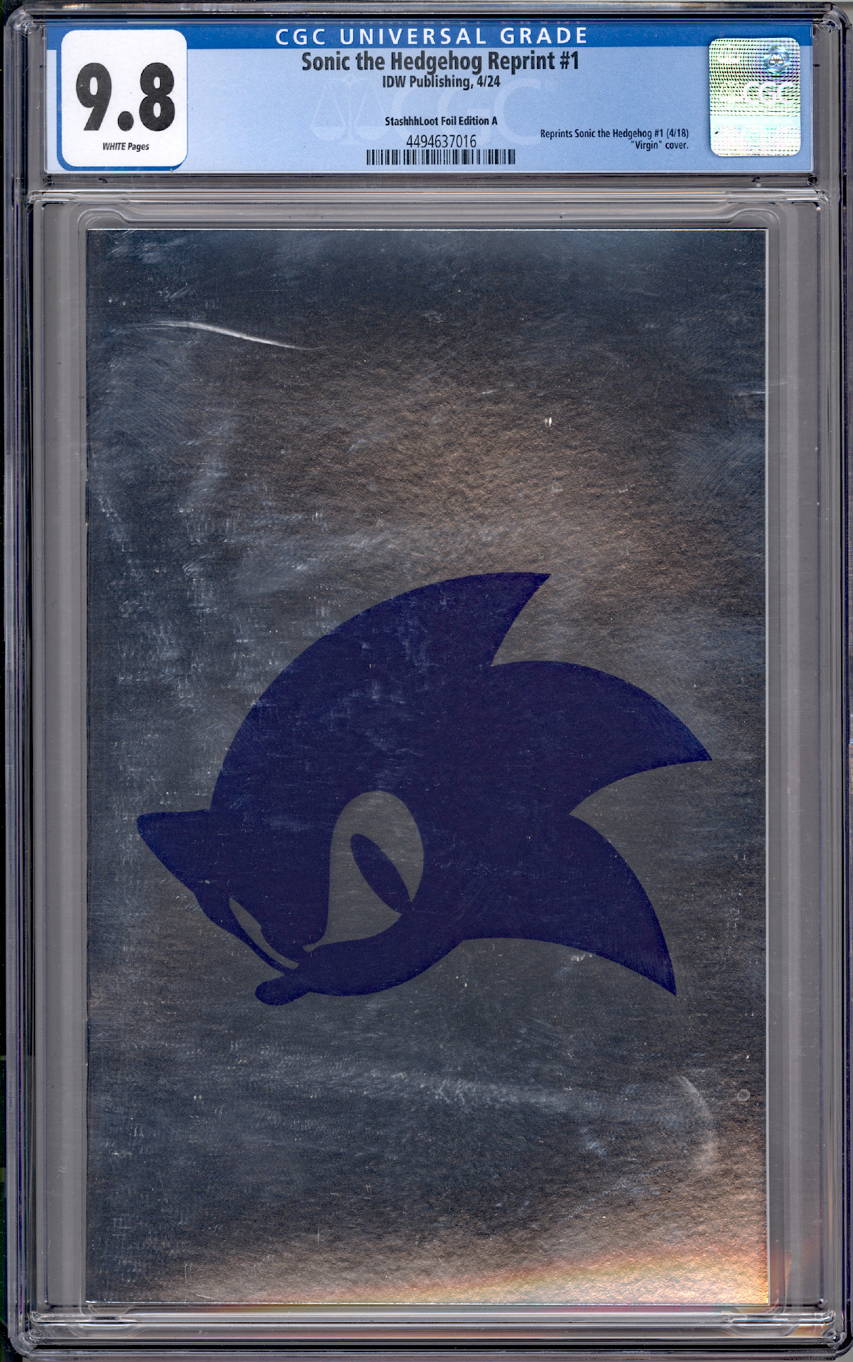 Sonic The Hedgehog Reprint   #1