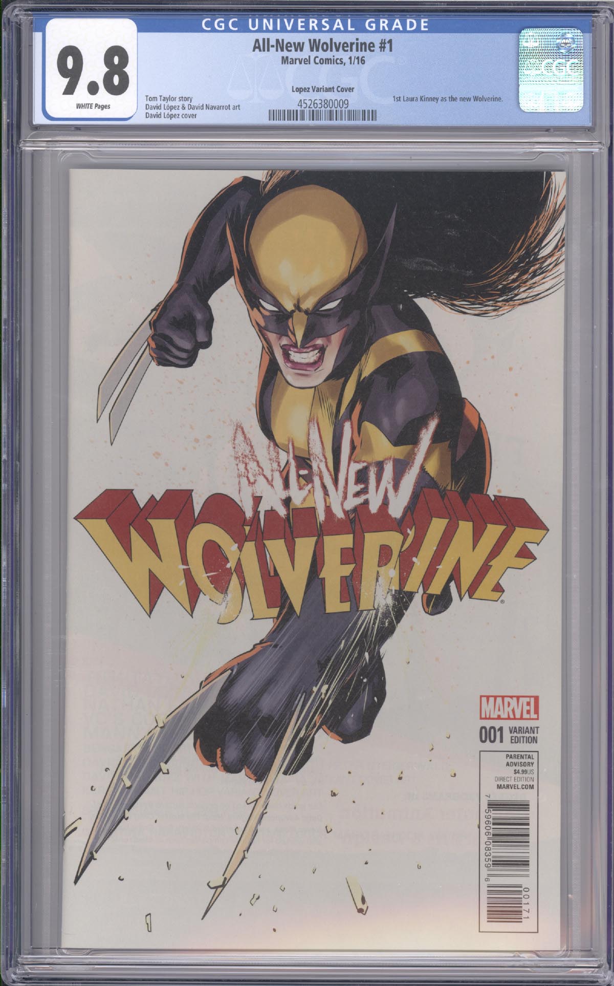 All New Wolverine   #1