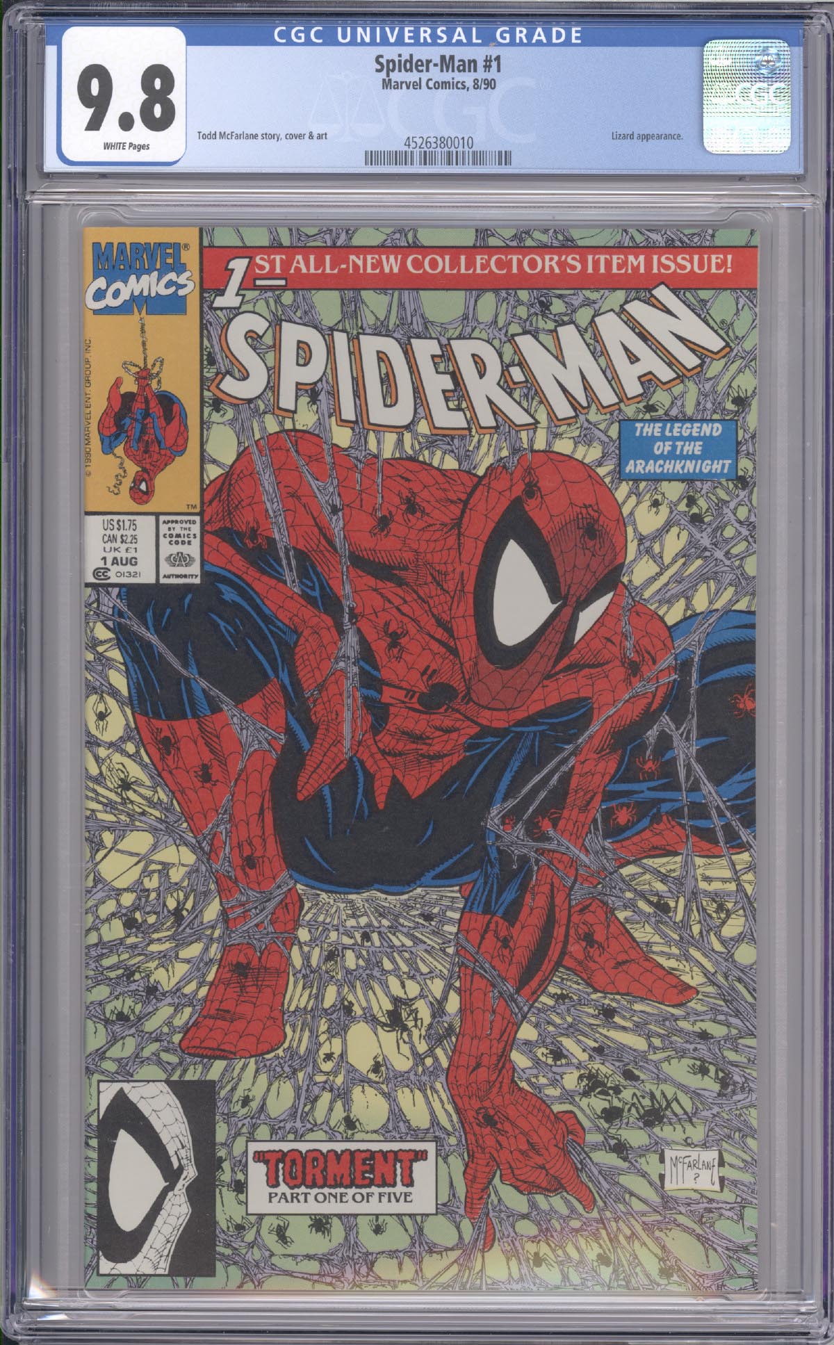 Spider-Man #1 front