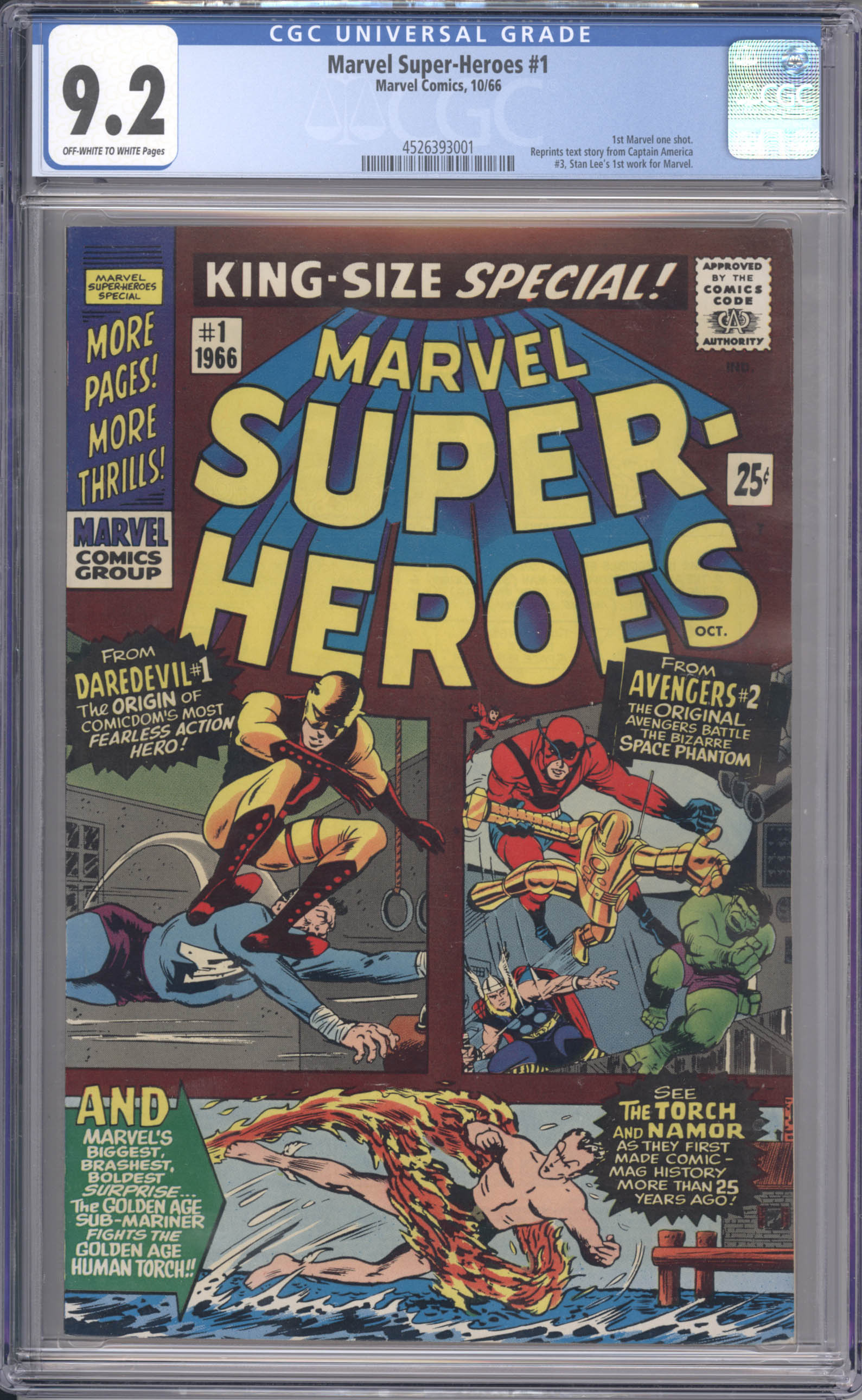 Marvel Super-Heroes #1 front