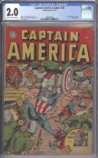 Captain America Comics #20 front