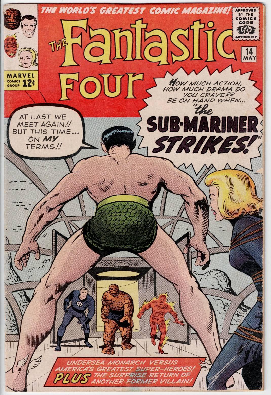 Fantastic Four #14 front