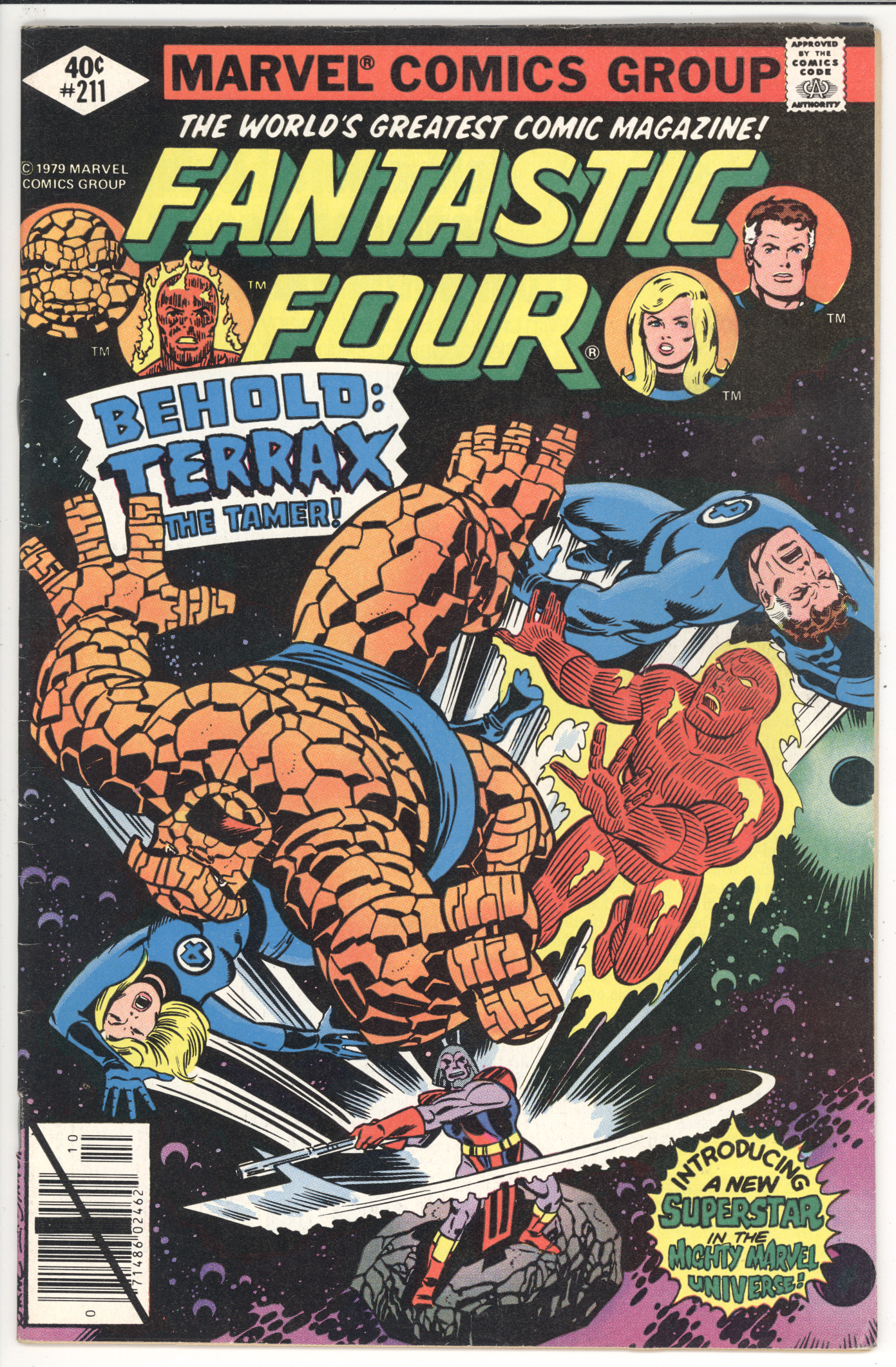 Fantastic Four #211 front