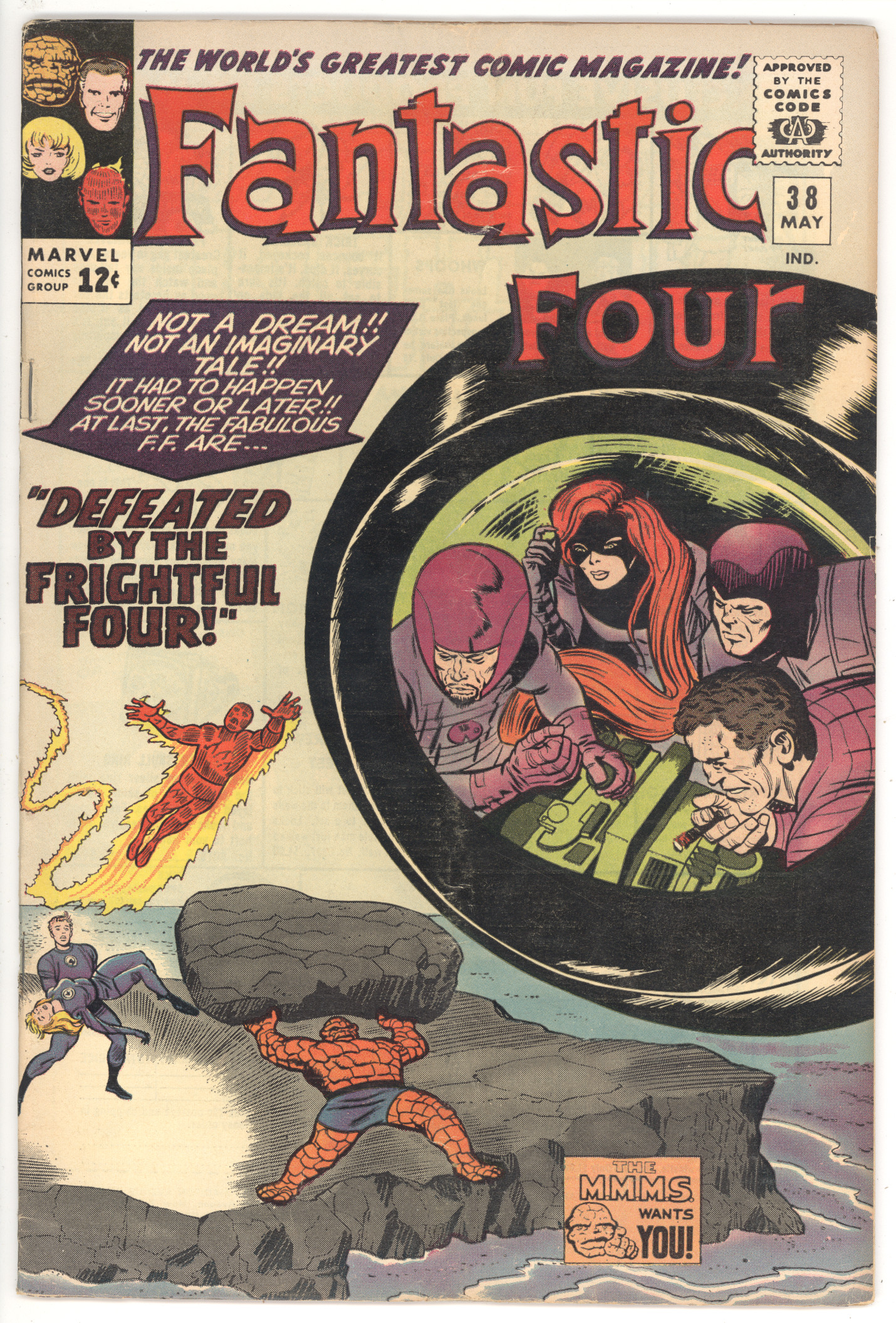 Fantastic Four #38 front