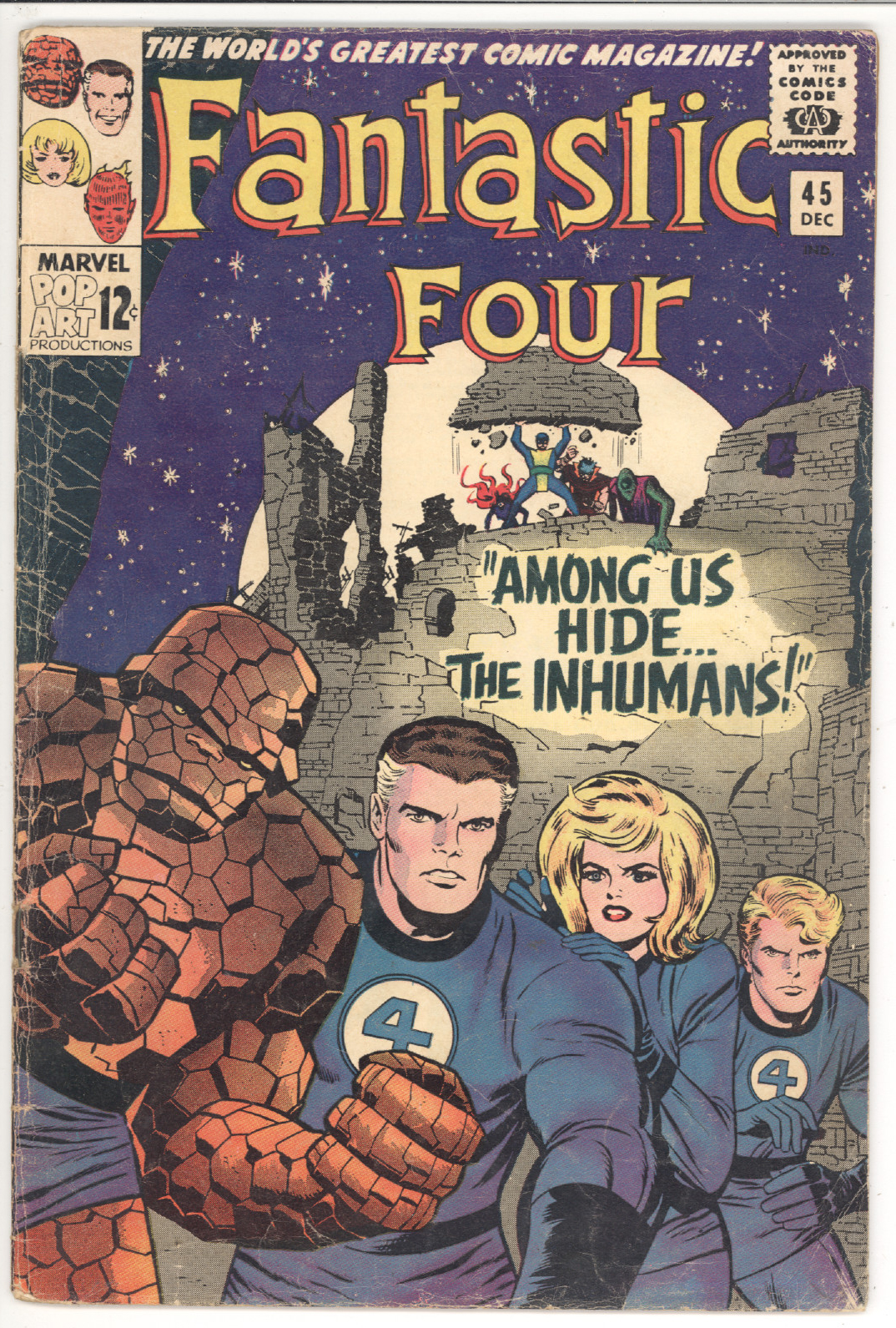 Fantastic Four #45 front