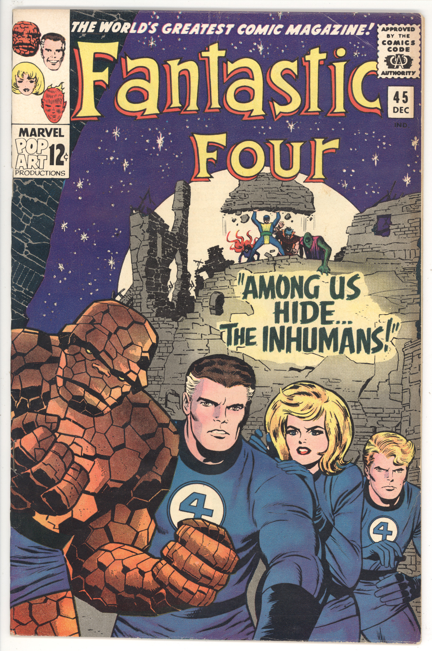 Fantastic Four  #45