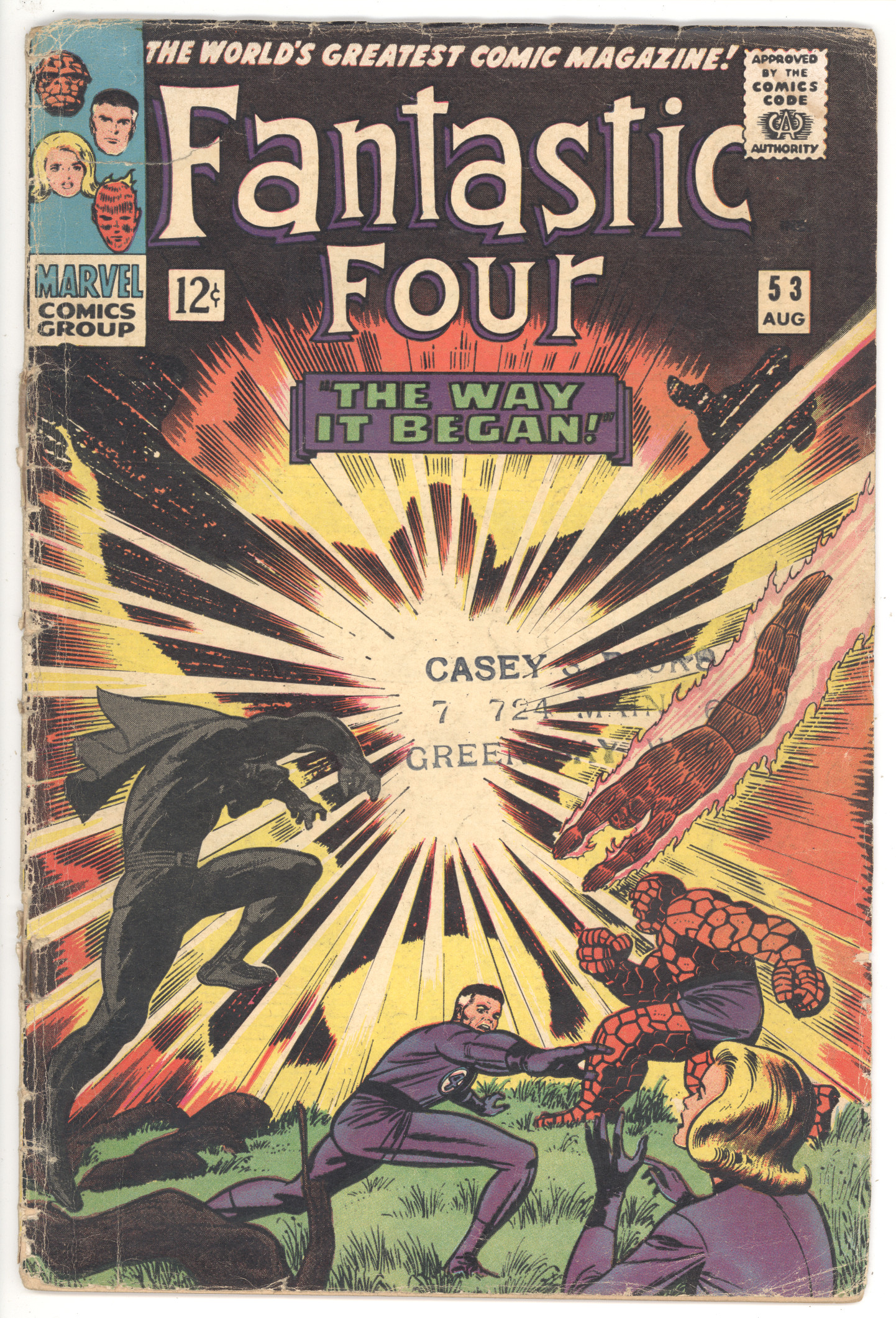 Fantastic Four  #53